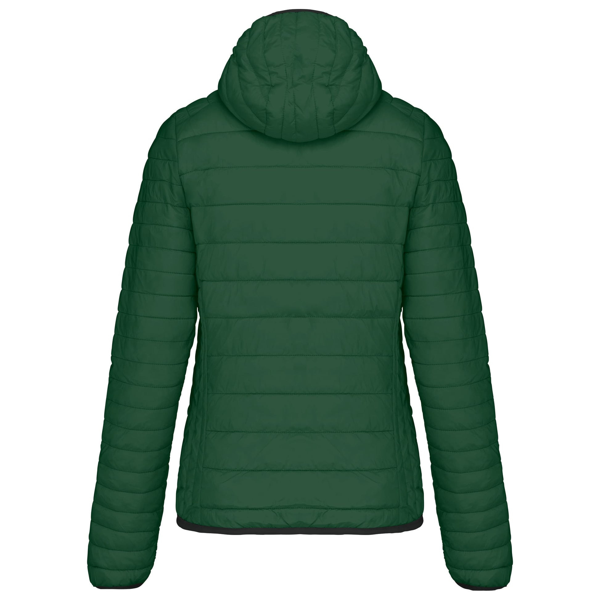 Ladies' lightweight hooded padded jacket