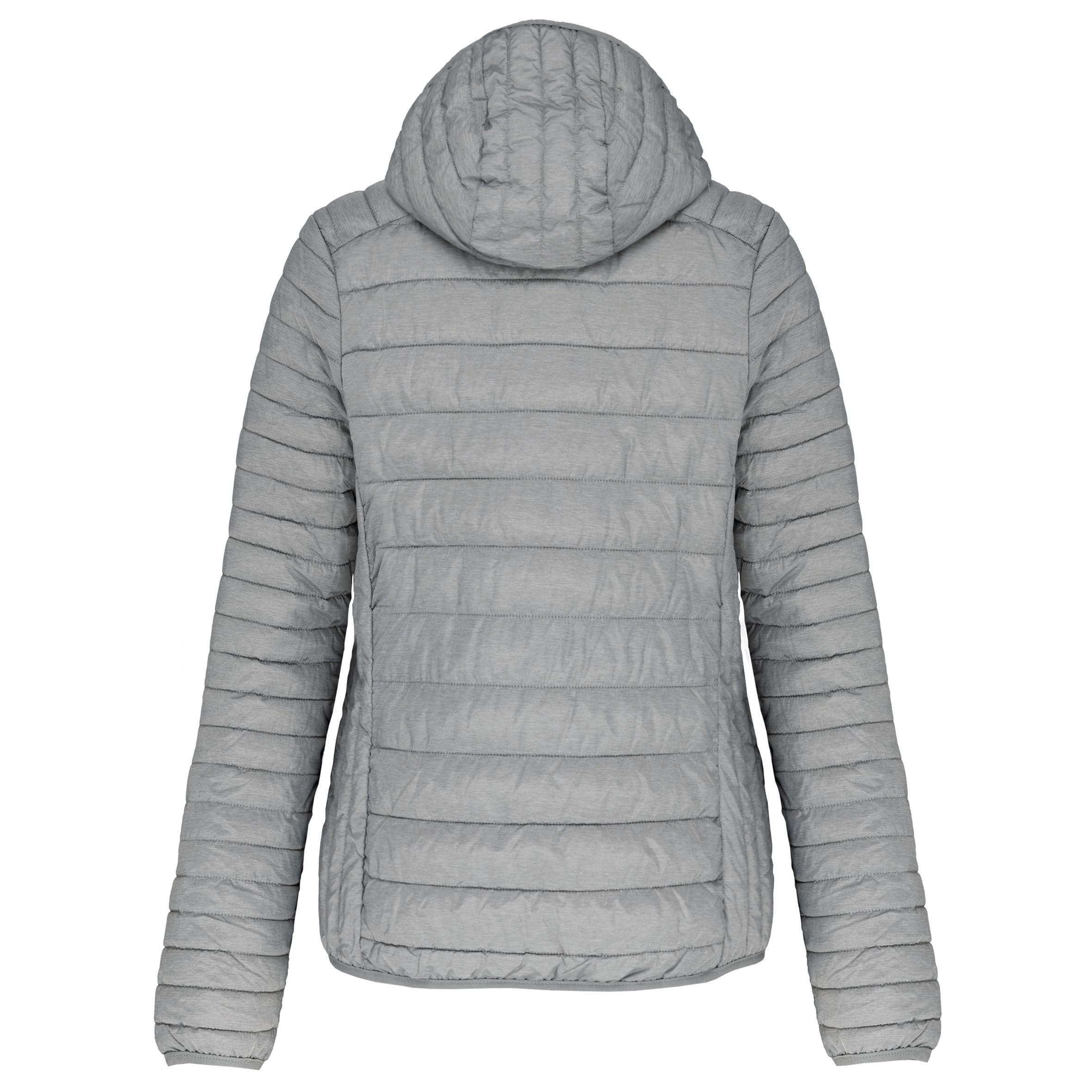 Ladies' lightweight hooded padded jacket