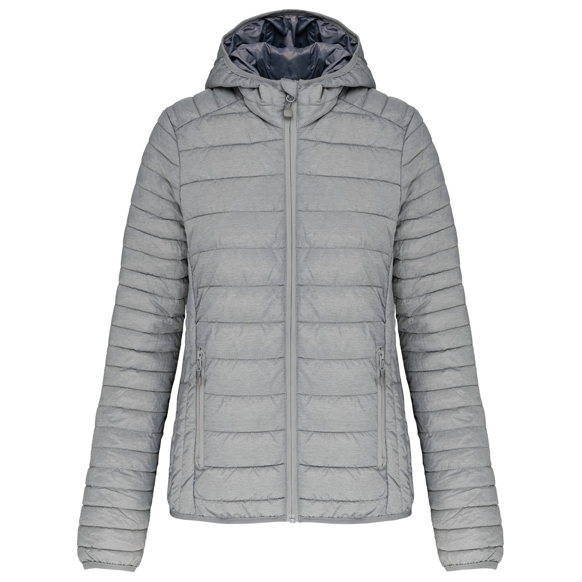 Ladies' lightweight hooded padded jacket