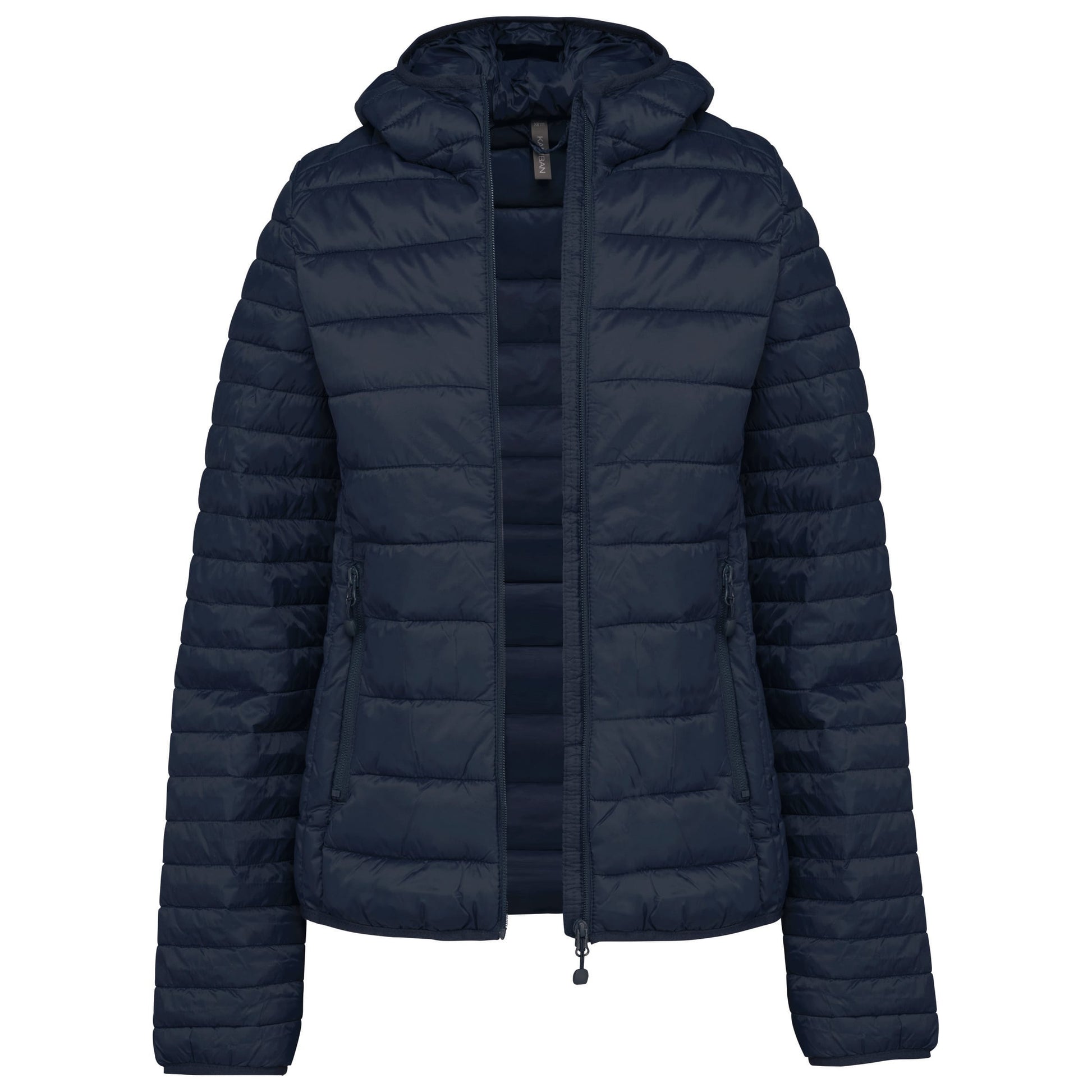 Ladies' lightweight hooded padded jacket
