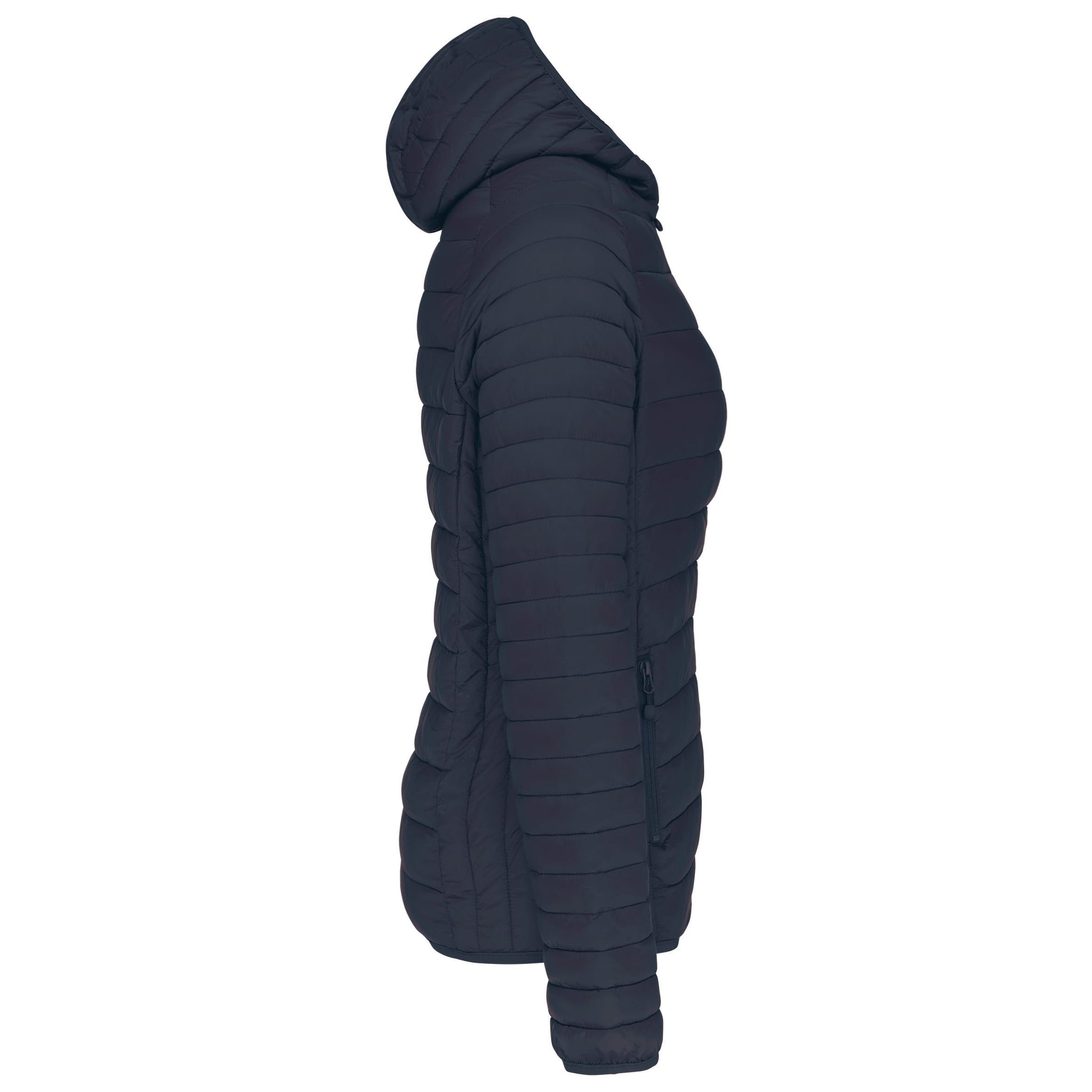 Ladies' lightweight hooded padded jacket
