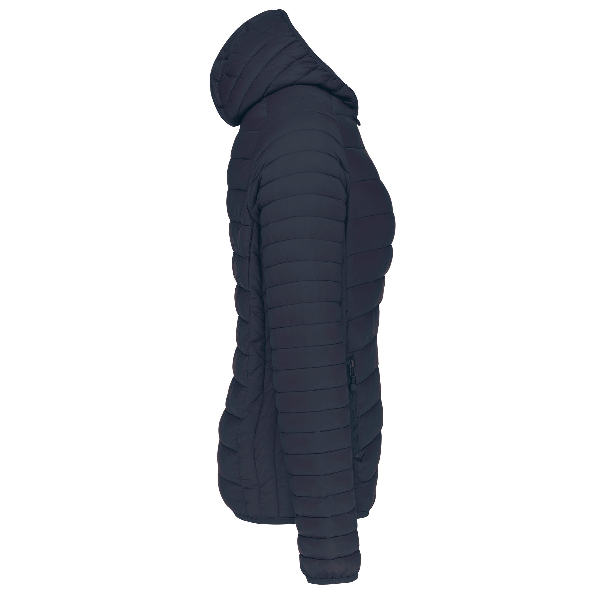 Ladies' lightweight hooded padded jacket