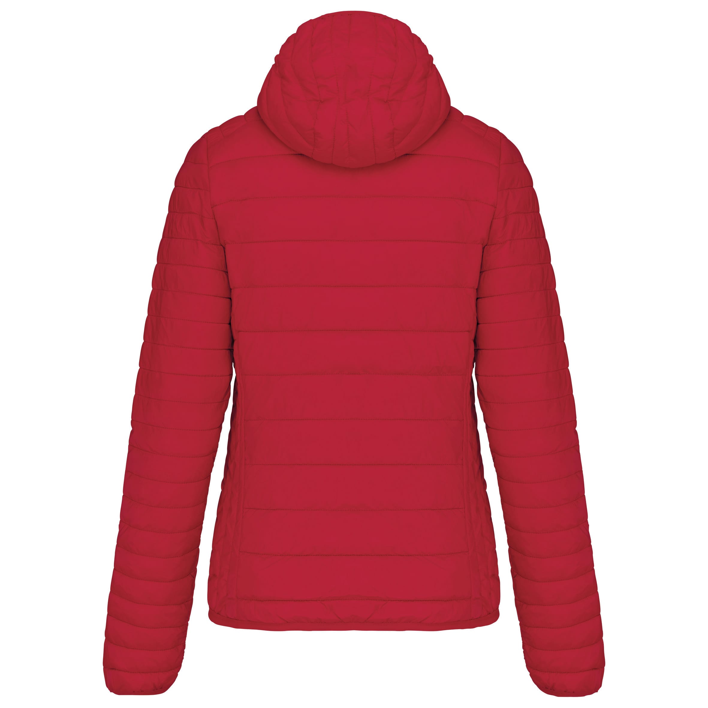 Ladies' lightweight hooded padded jacket