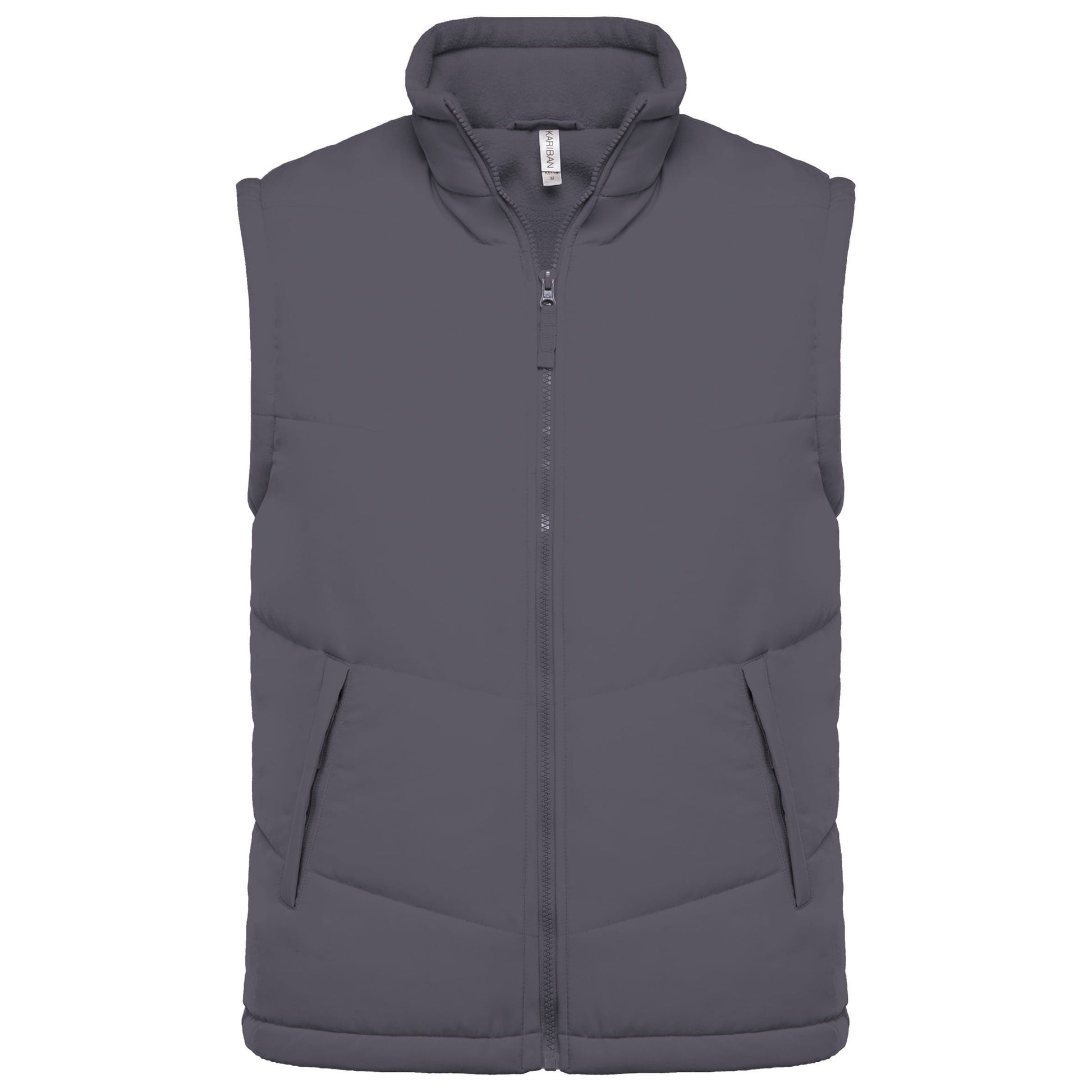 Met fleece gevoerde bodywarmer