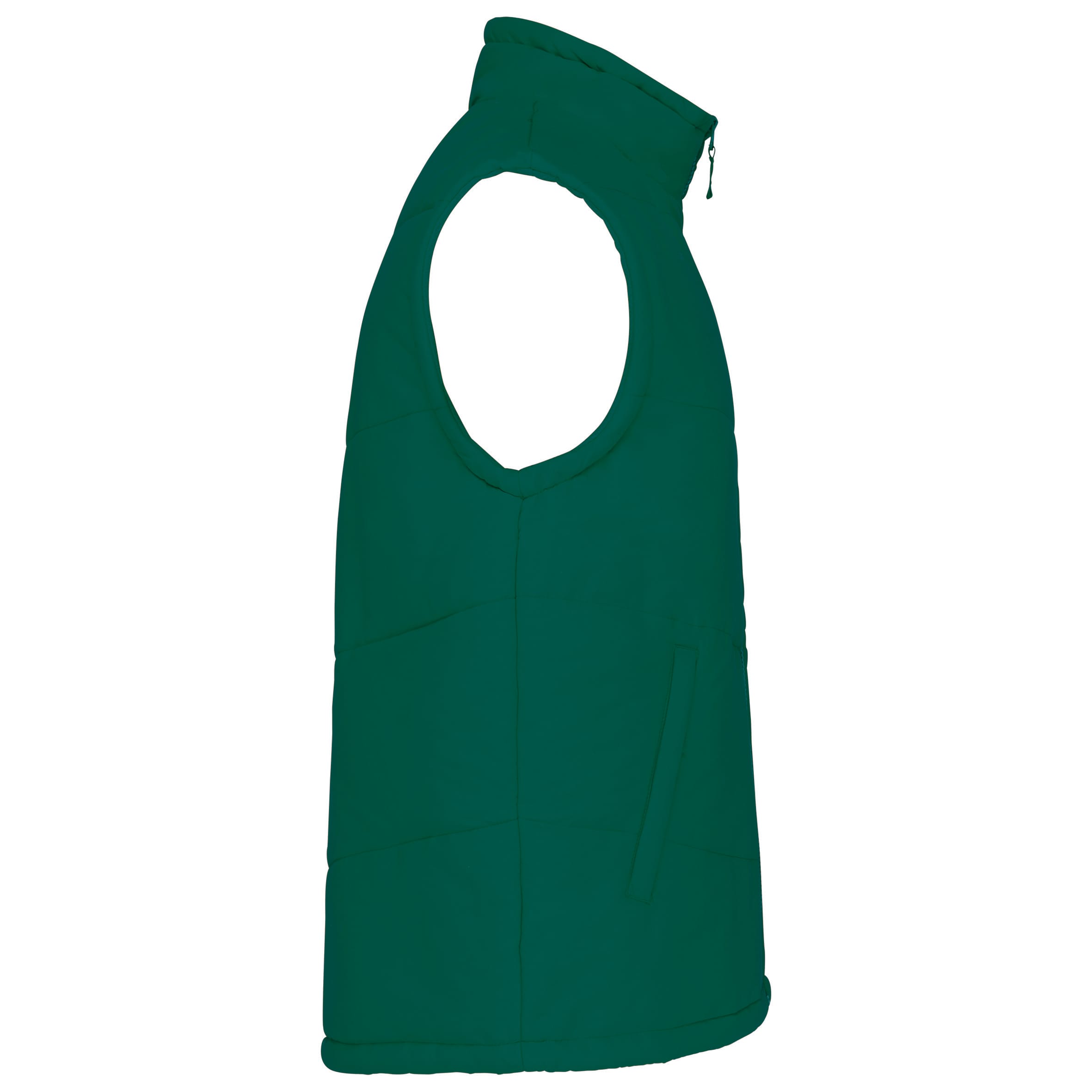 Met fleece gevoerde bodywarmer
