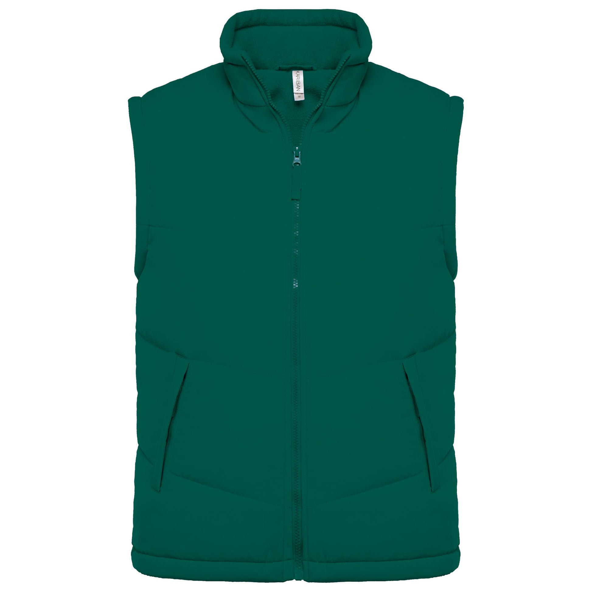 Met fleece gevoerde bodywarmer