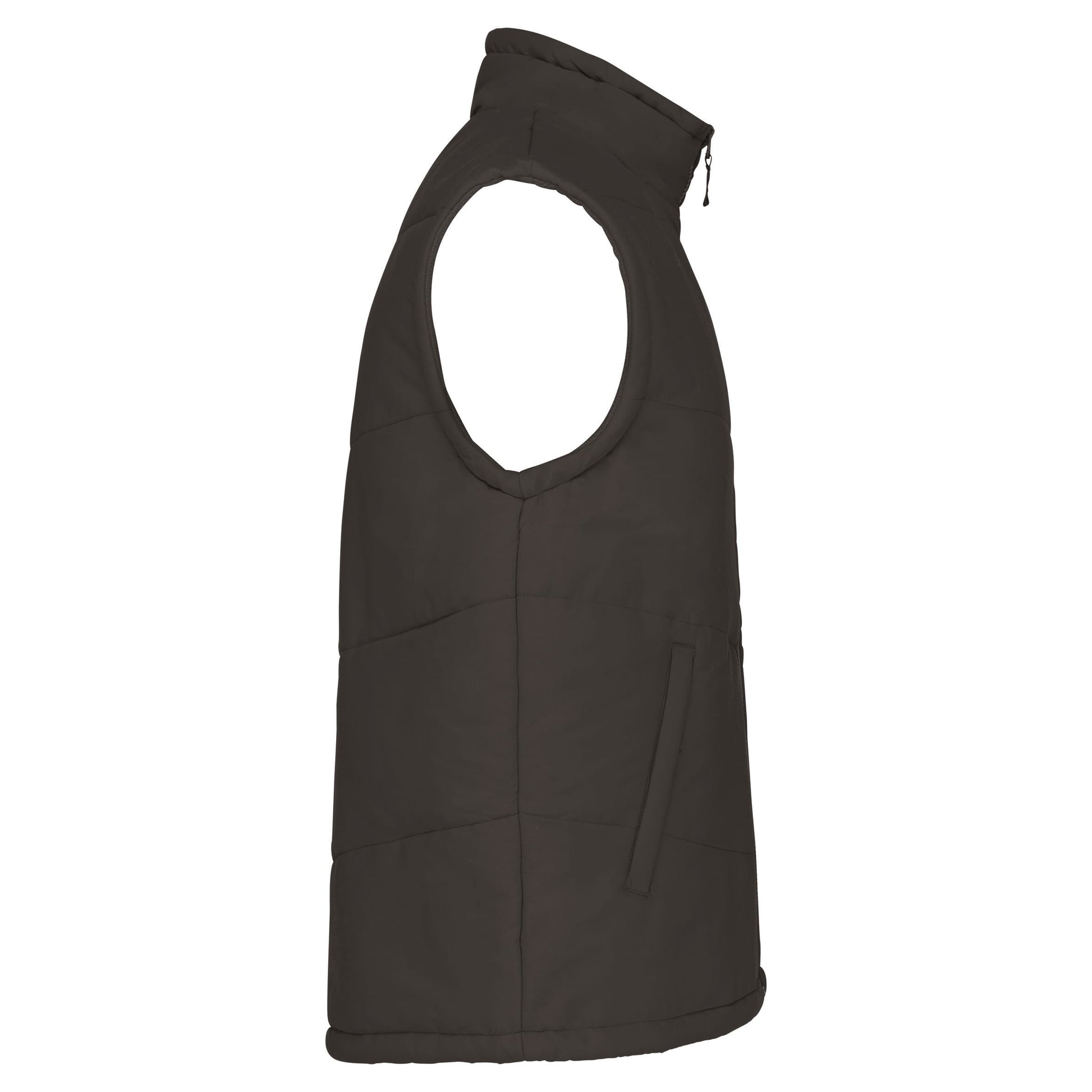 Met fleece gevoerde bodywarmer