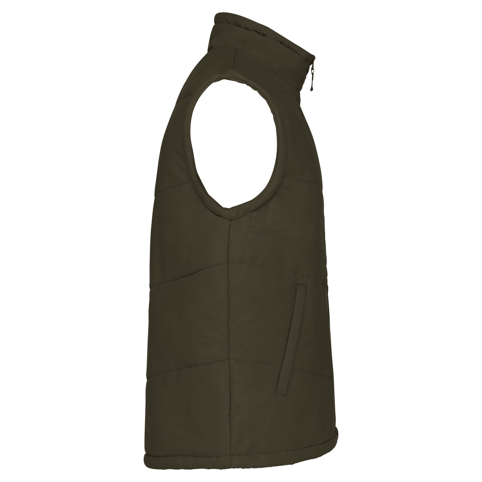 Met fleece gevoerde bodywarmer