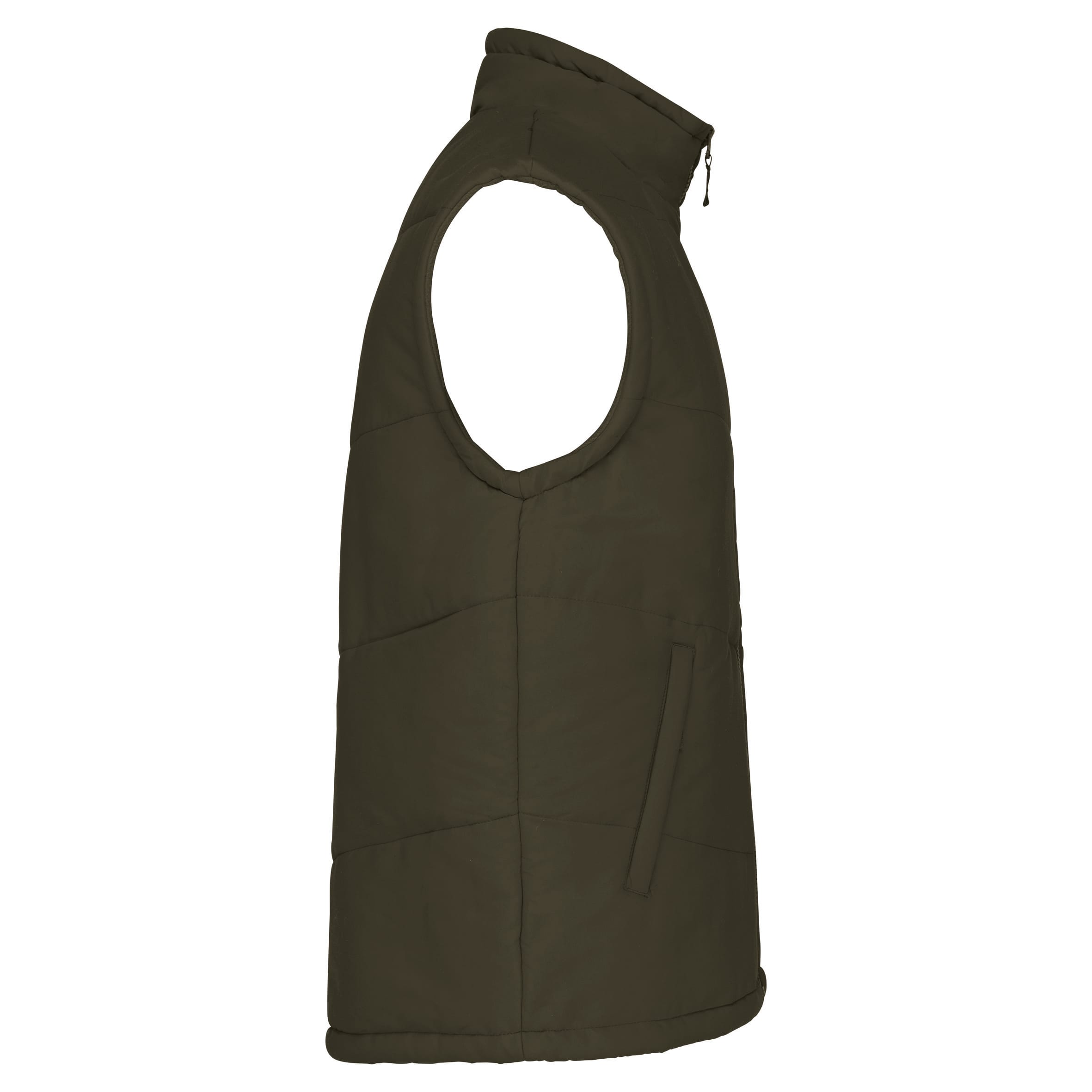 Met fleece gevoerde bodywarmer