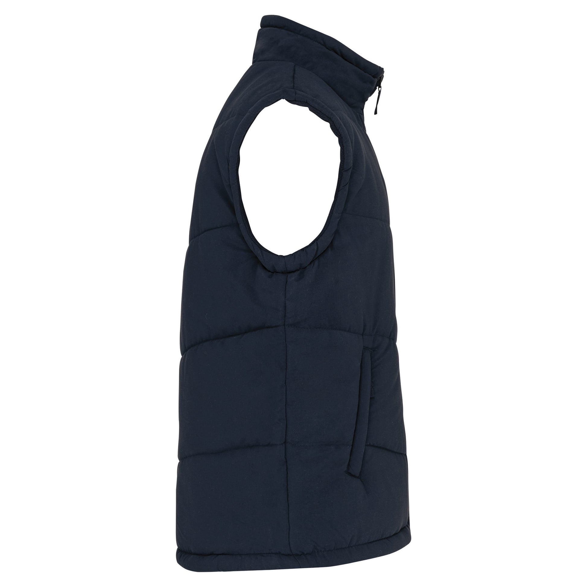 Met fleece gevoerde bodywarmer