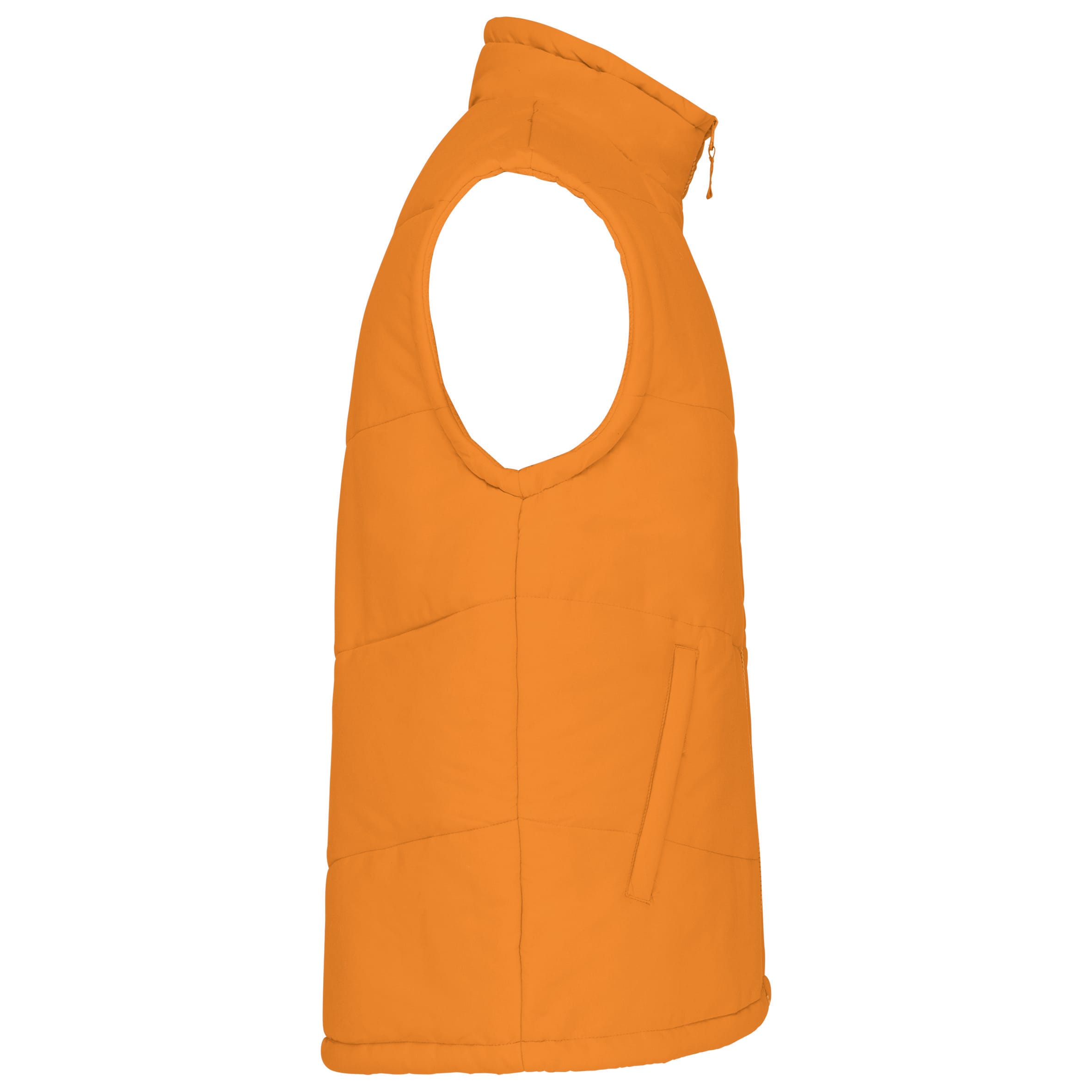 Met fleece gevoerde bodywarmer