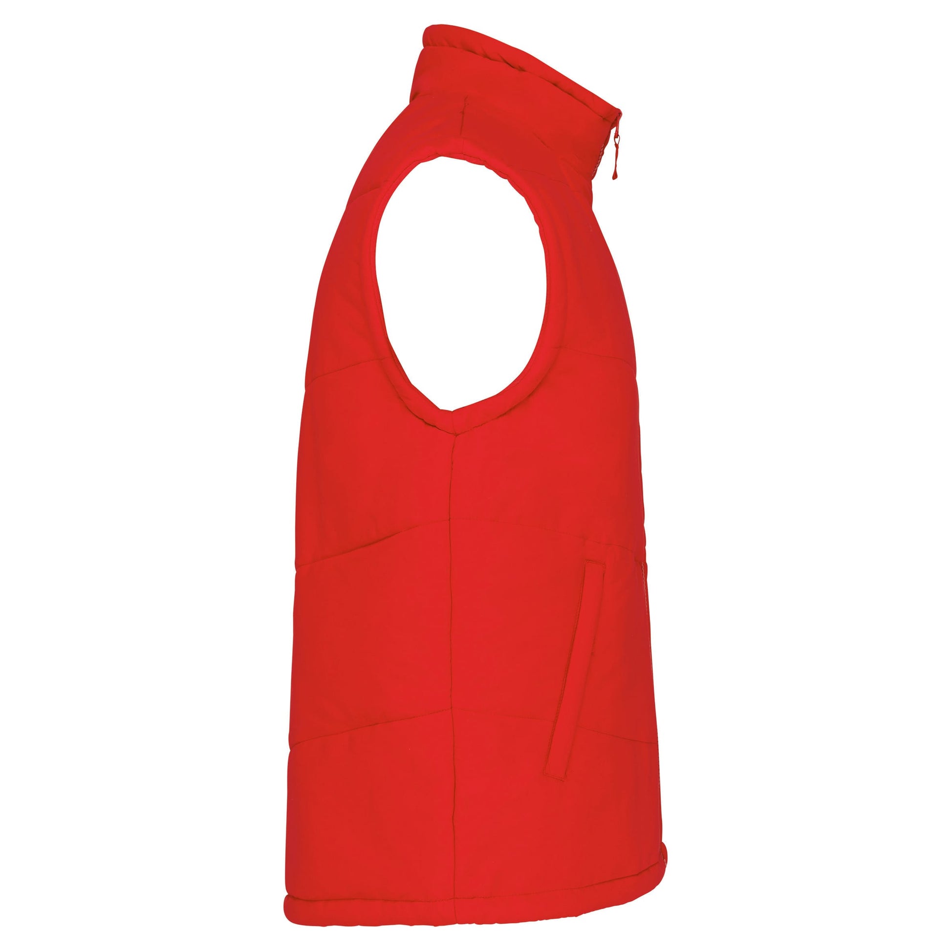 Met fleece gevoerde bodywarmer