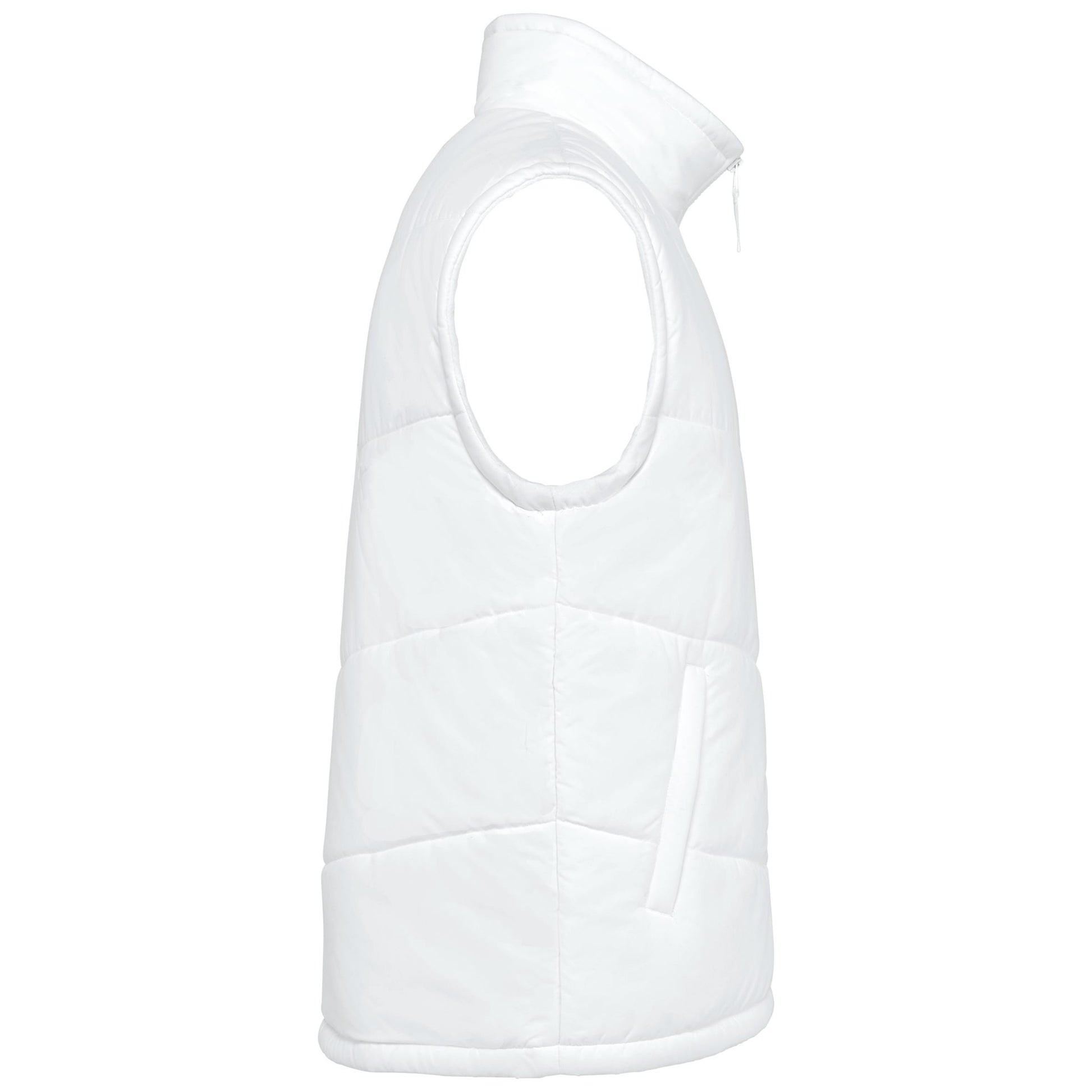 Met fleece gevoerde bodywarmer