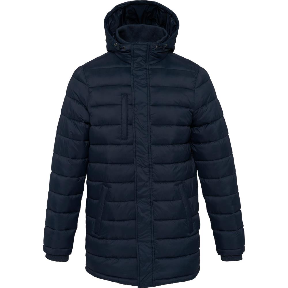 Lichte herenparka met capuchon