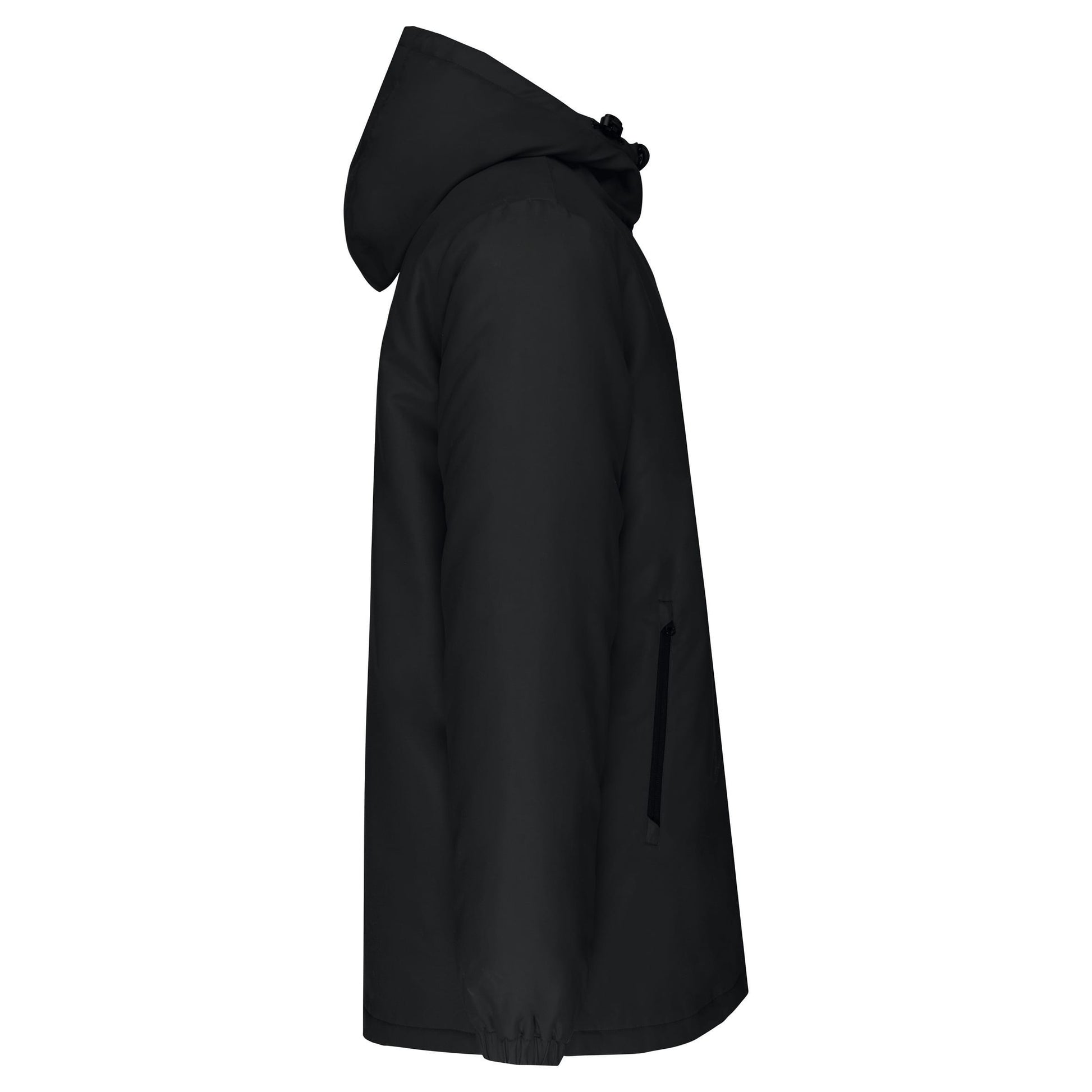 Unisex gerecycled parka met capuchon