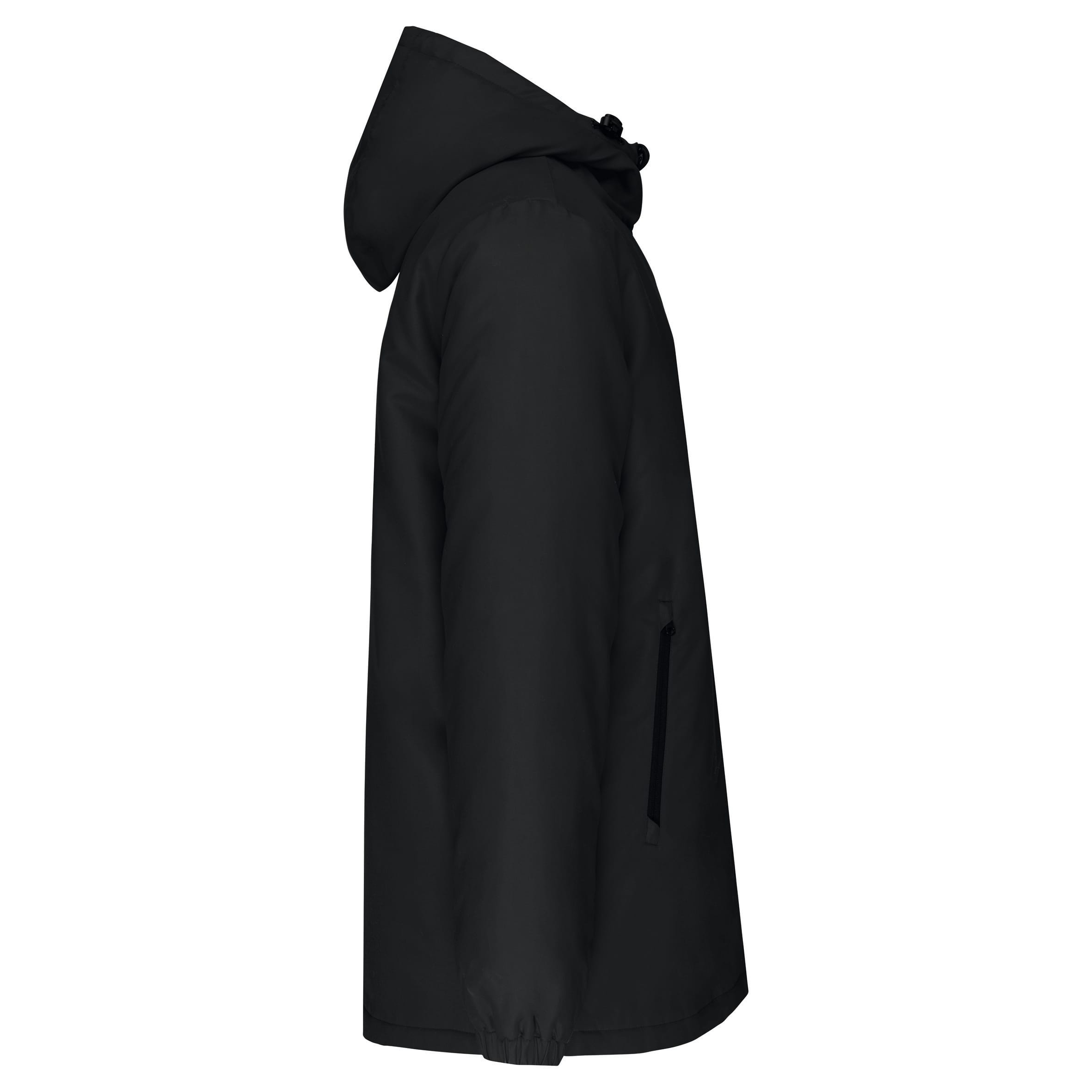Unisex gerecycled parka met capuchon