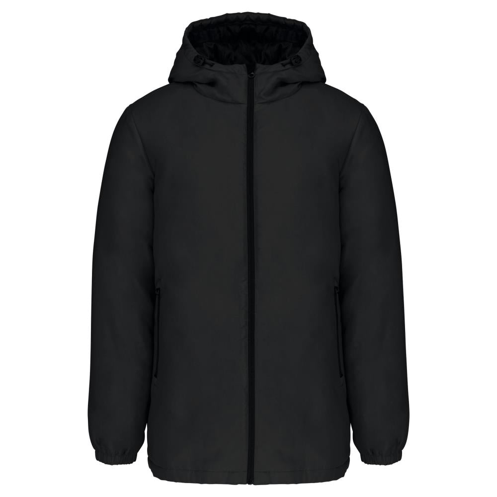 Unisex gerecycled parka met capuchon