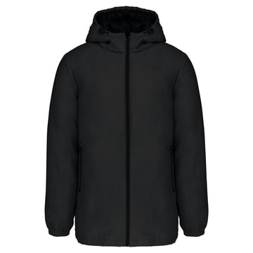 Unisex gerecycled parka met capuchon