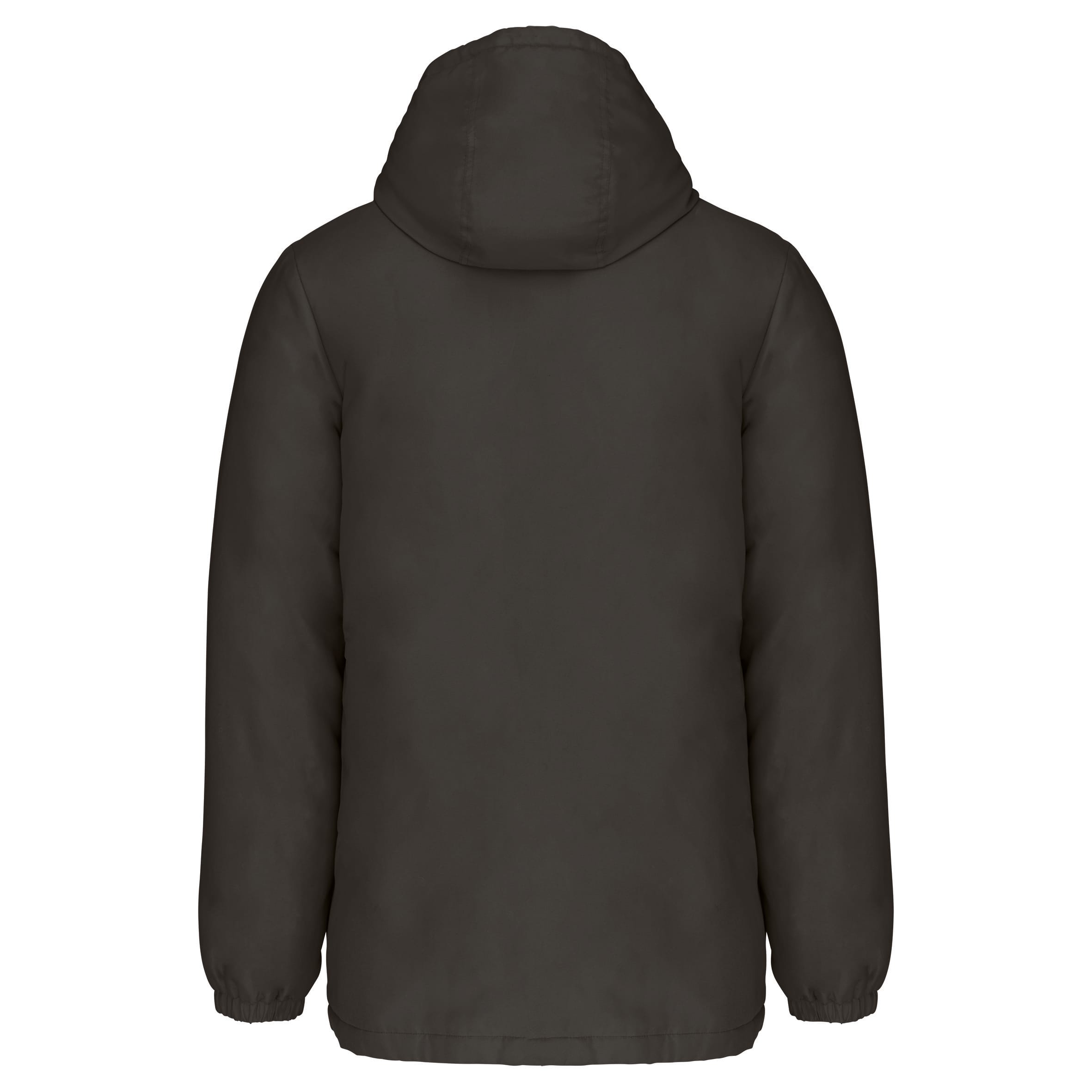 Unisex gerecycled parka met capuchon