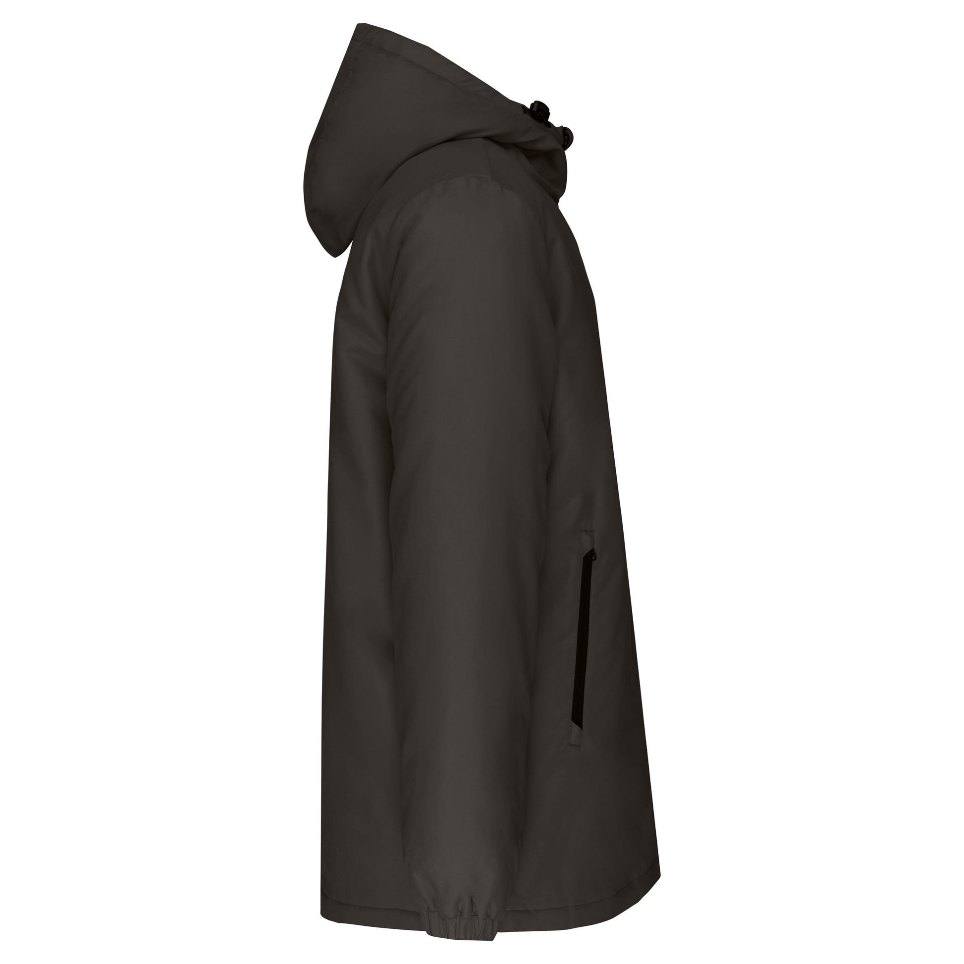 Unisex gerecycled parka met capuchon
