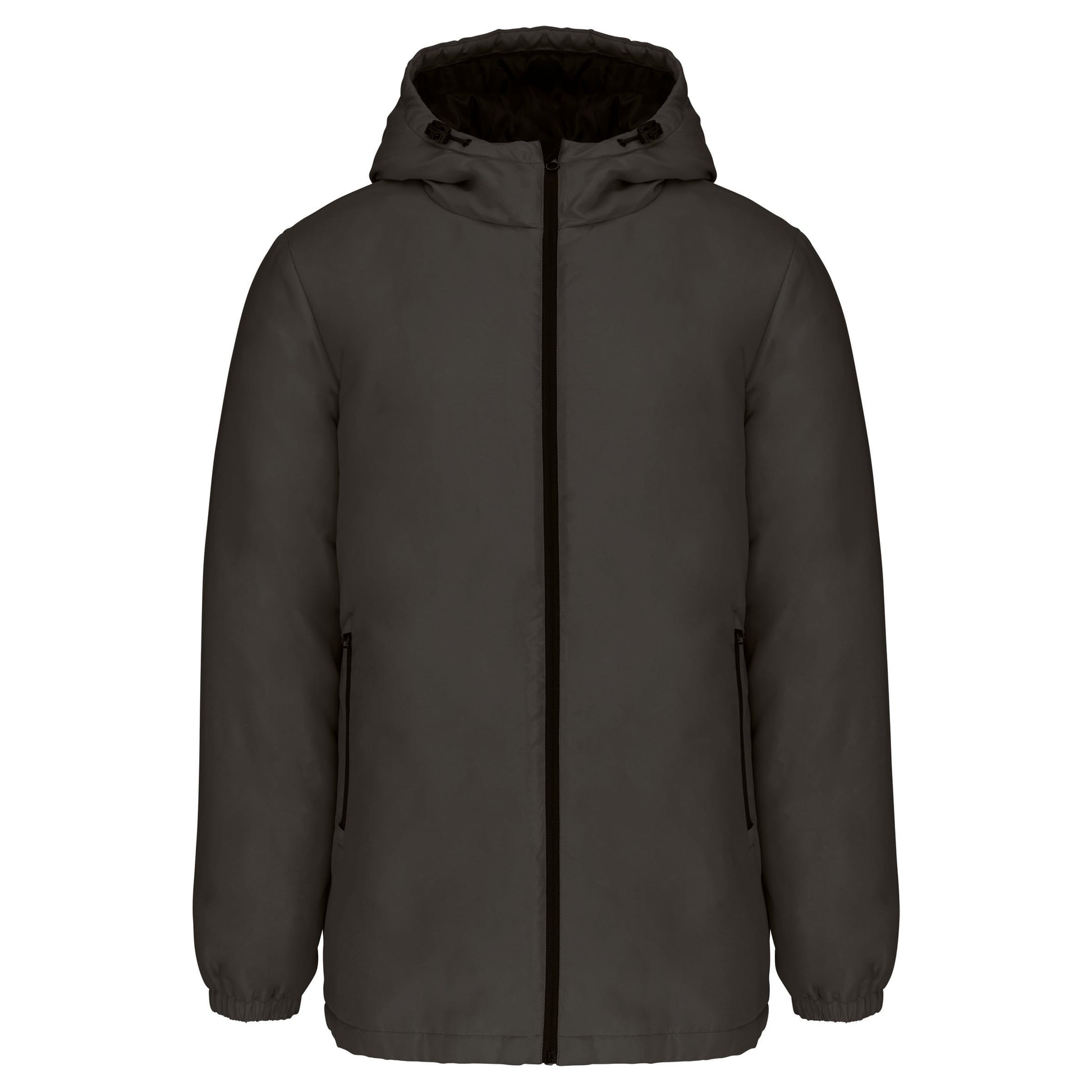 Unisex gerecycled parka met capuchon