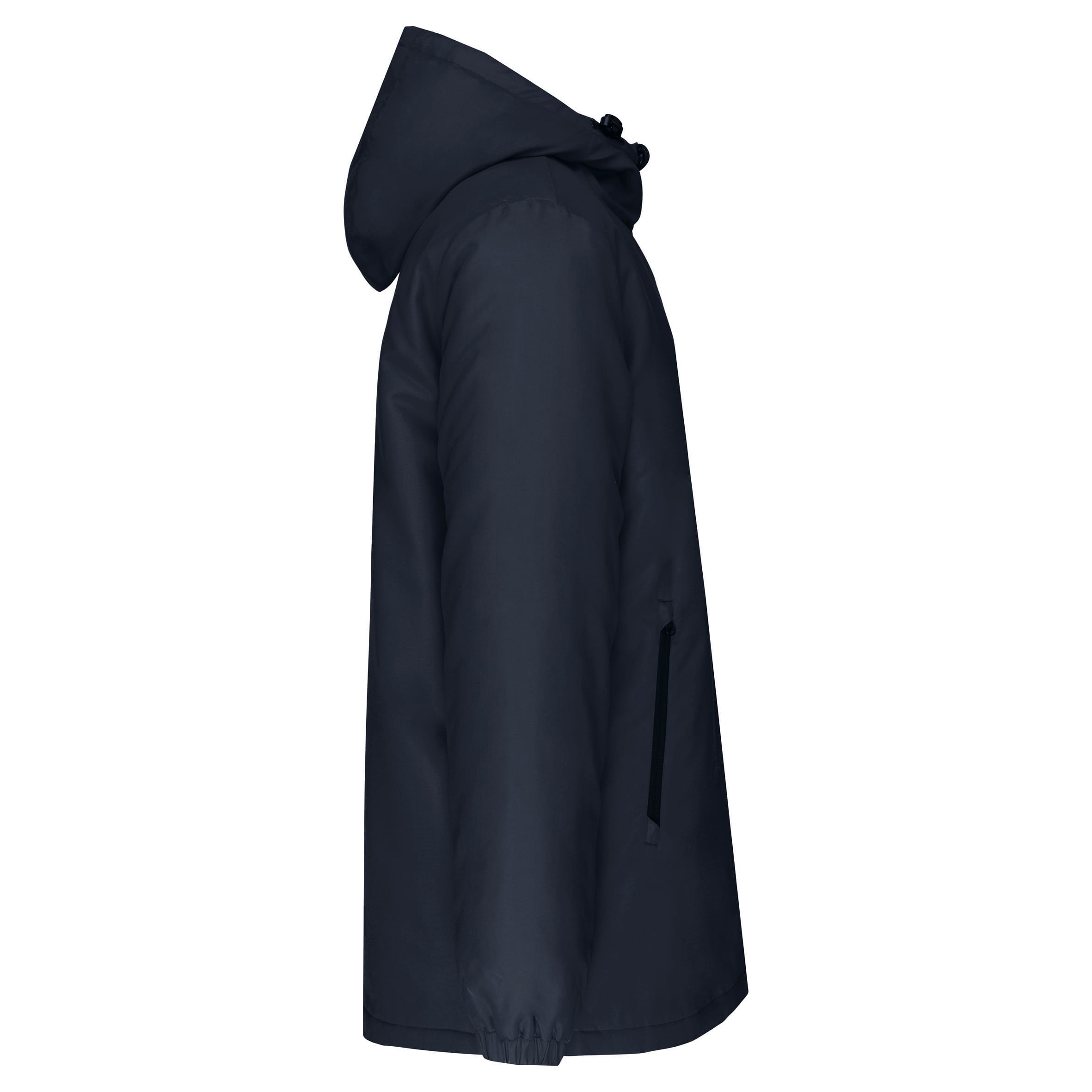 Unisex gerecycled parka met capuchon