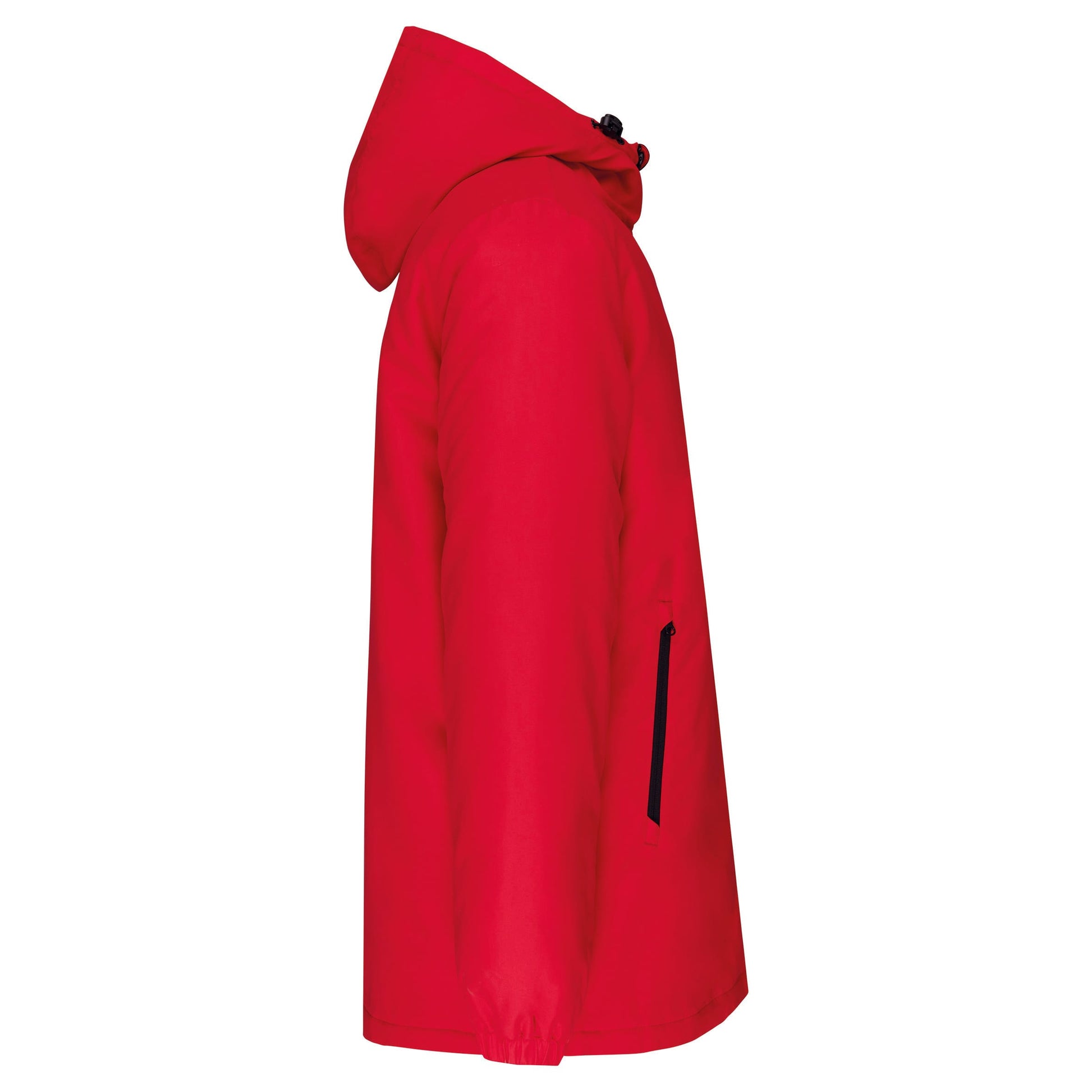 Unisex gerecycled parka met capuchon