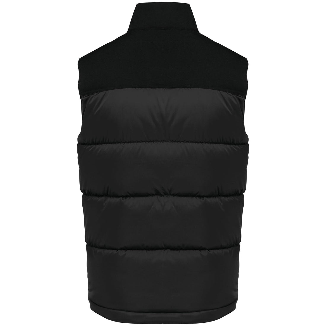 Tweekleurige gewatteerde bodywarmer uniseks