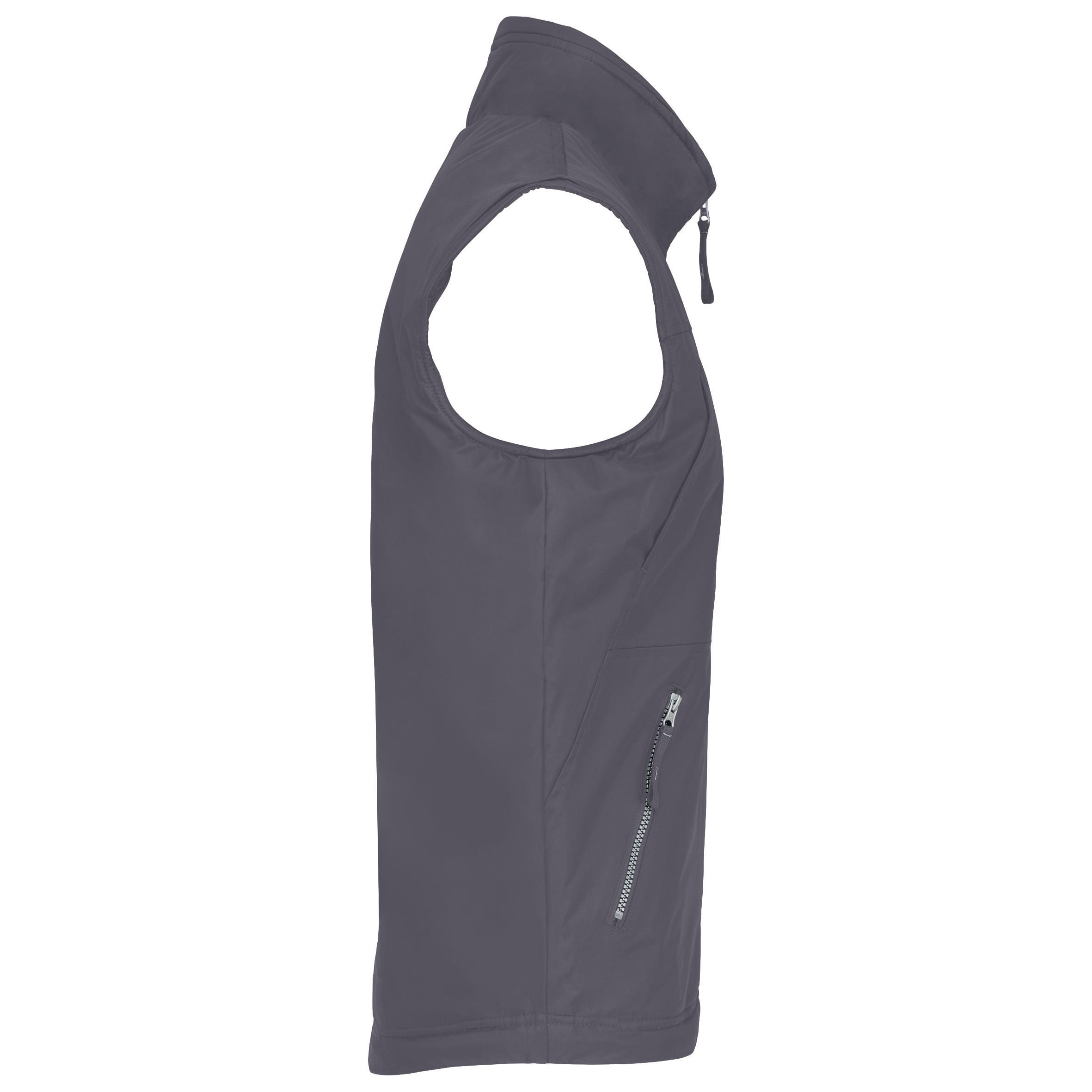 Met fleece gevoerde bodywarmer heren