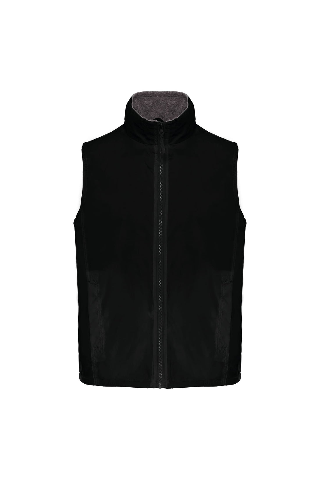 Met fleece gevoerde bodywarmer unisex