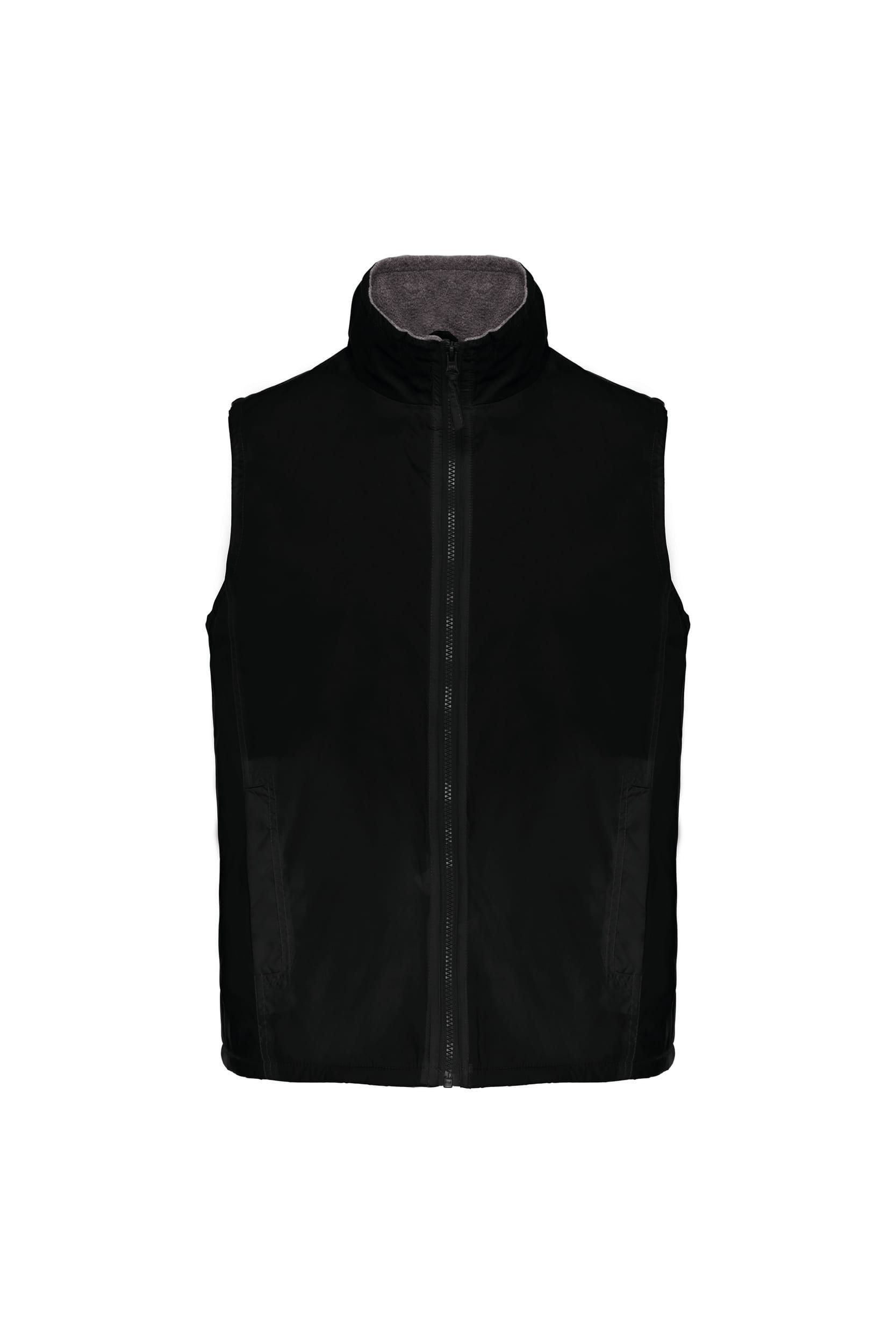 Met fleece gevoerde bodywarmer unisex