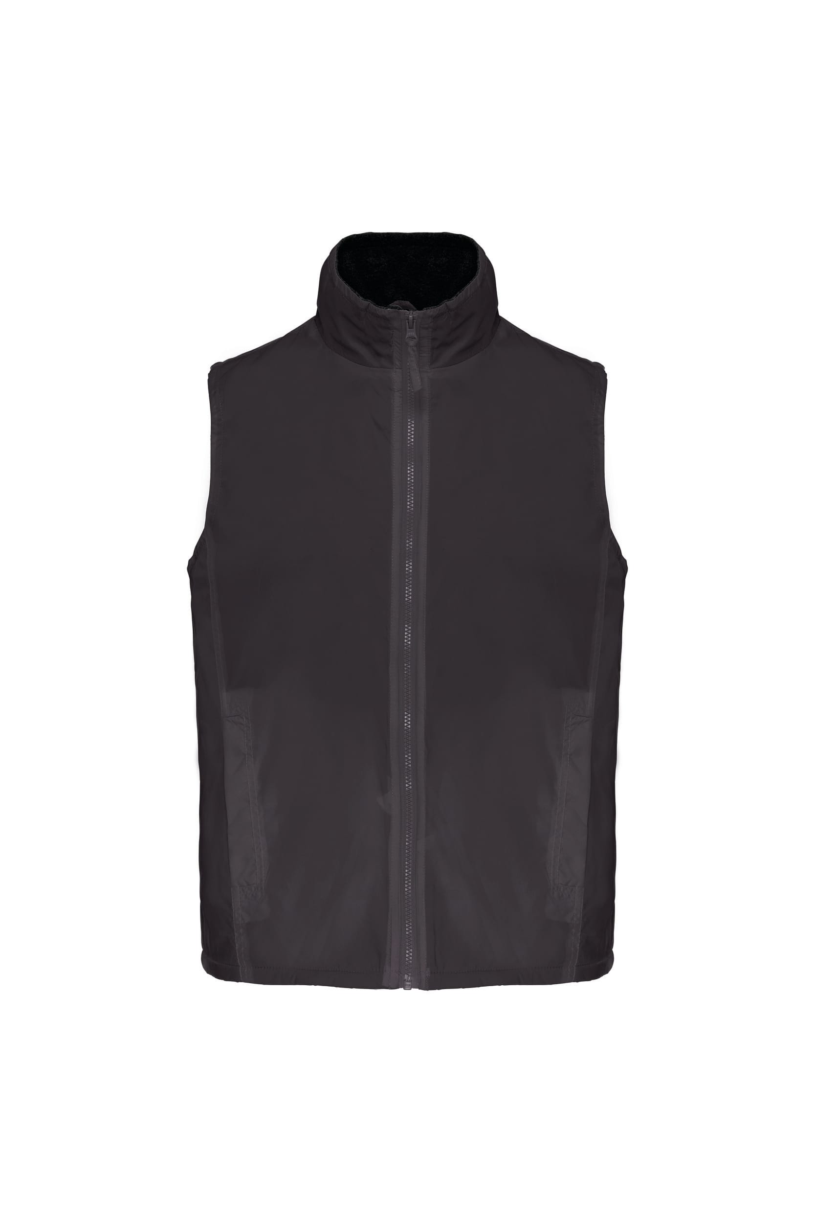 Met fleece gevoerde bodywarmer unisex