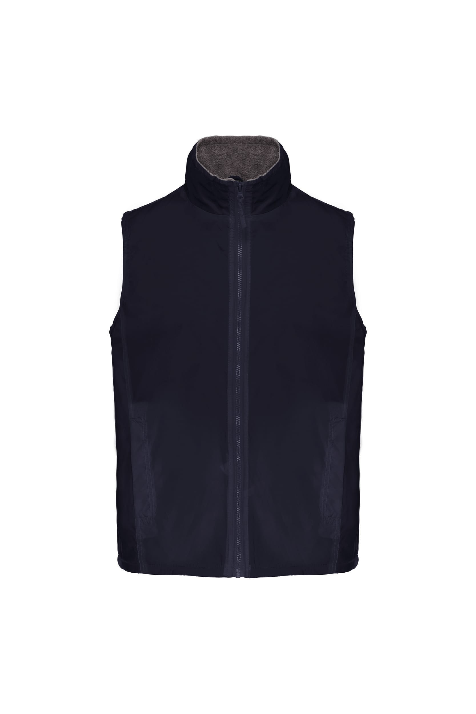 Met fleece gevoerde bodywarmer unisex
