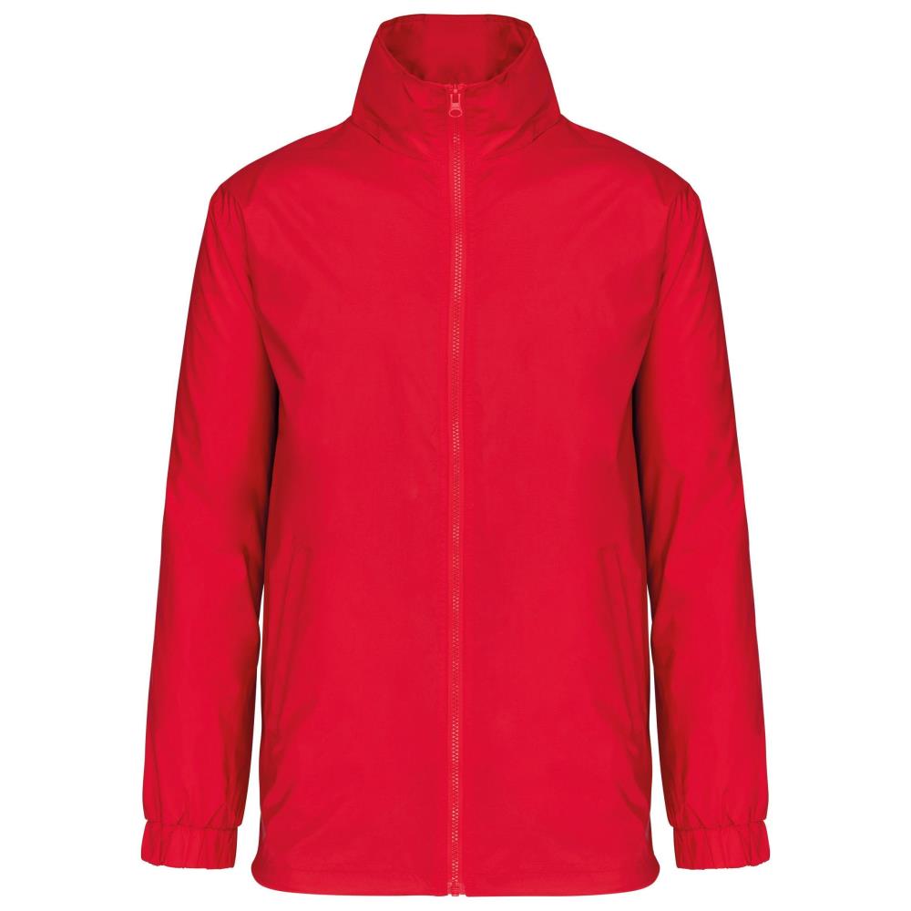 Gevoerde windbreaker heren