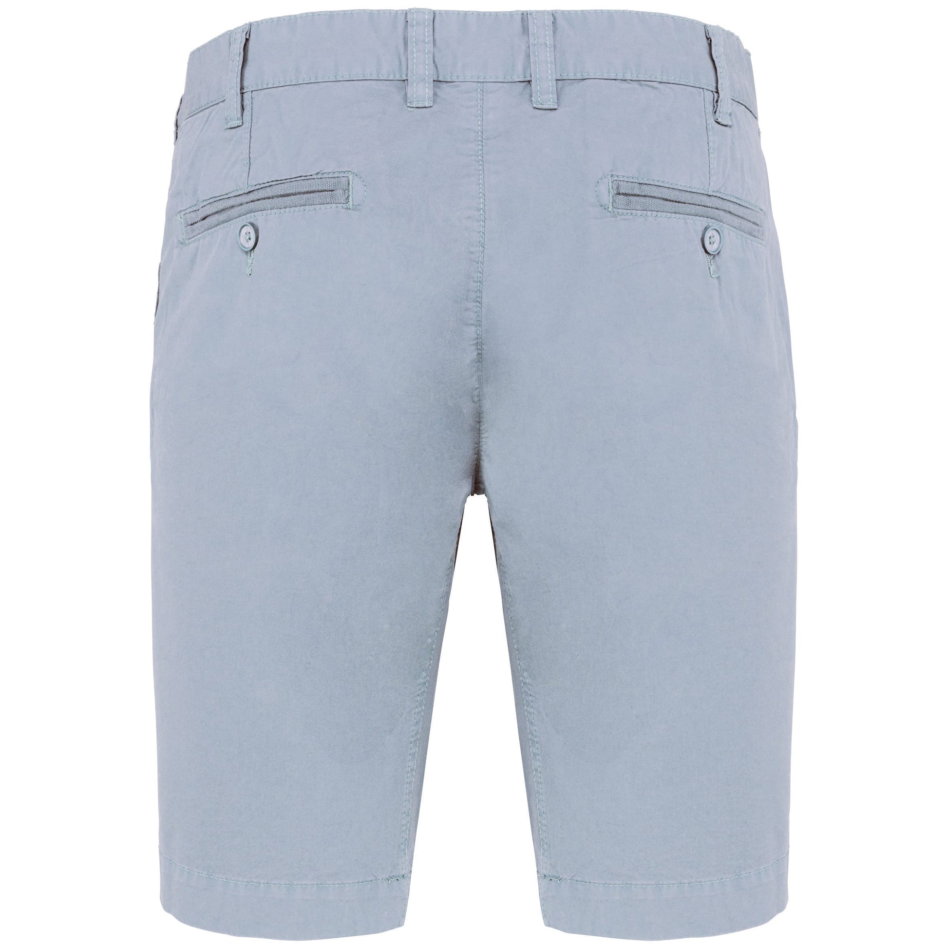 Herenbermuda met verwassen look