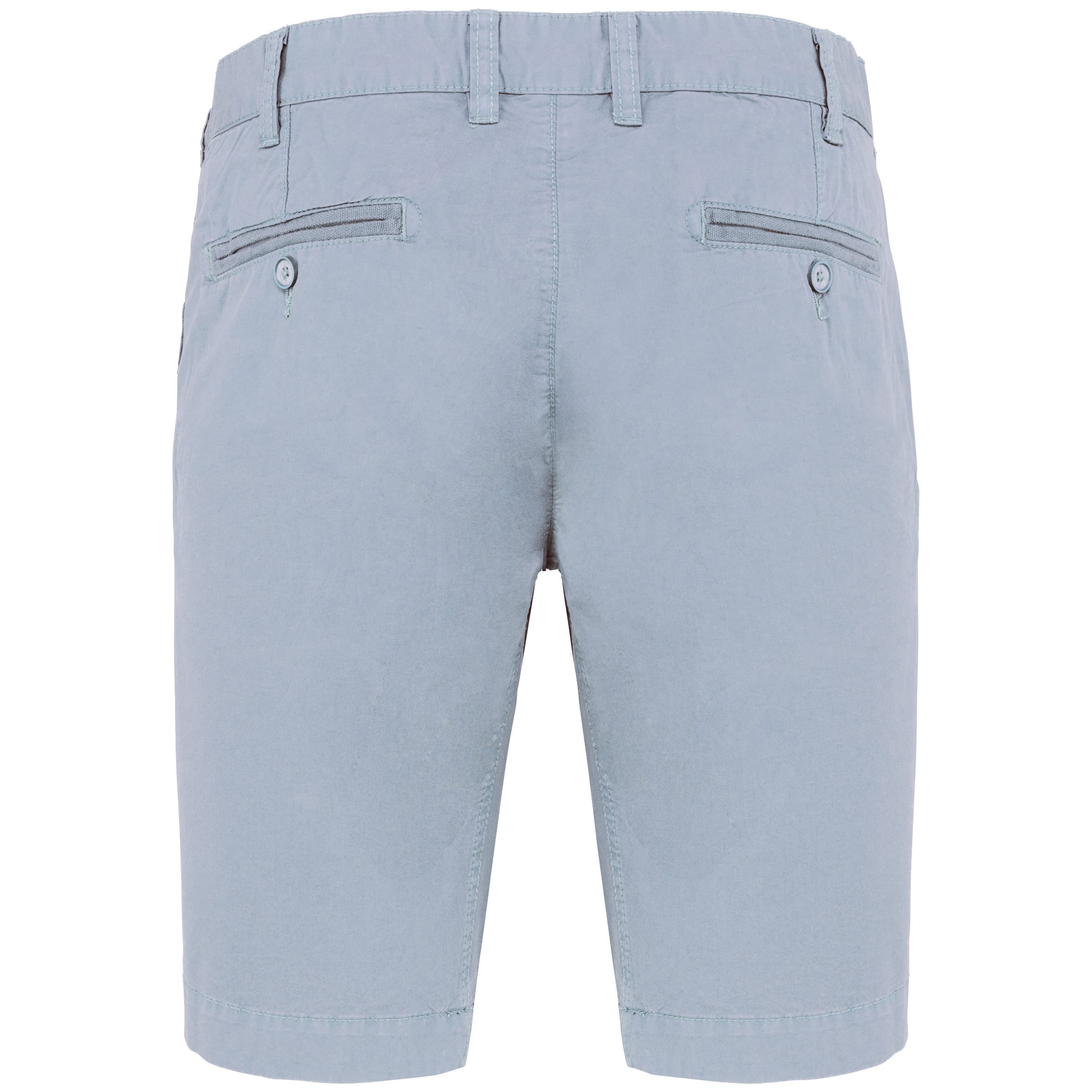 Herenbermuda met verwassen look