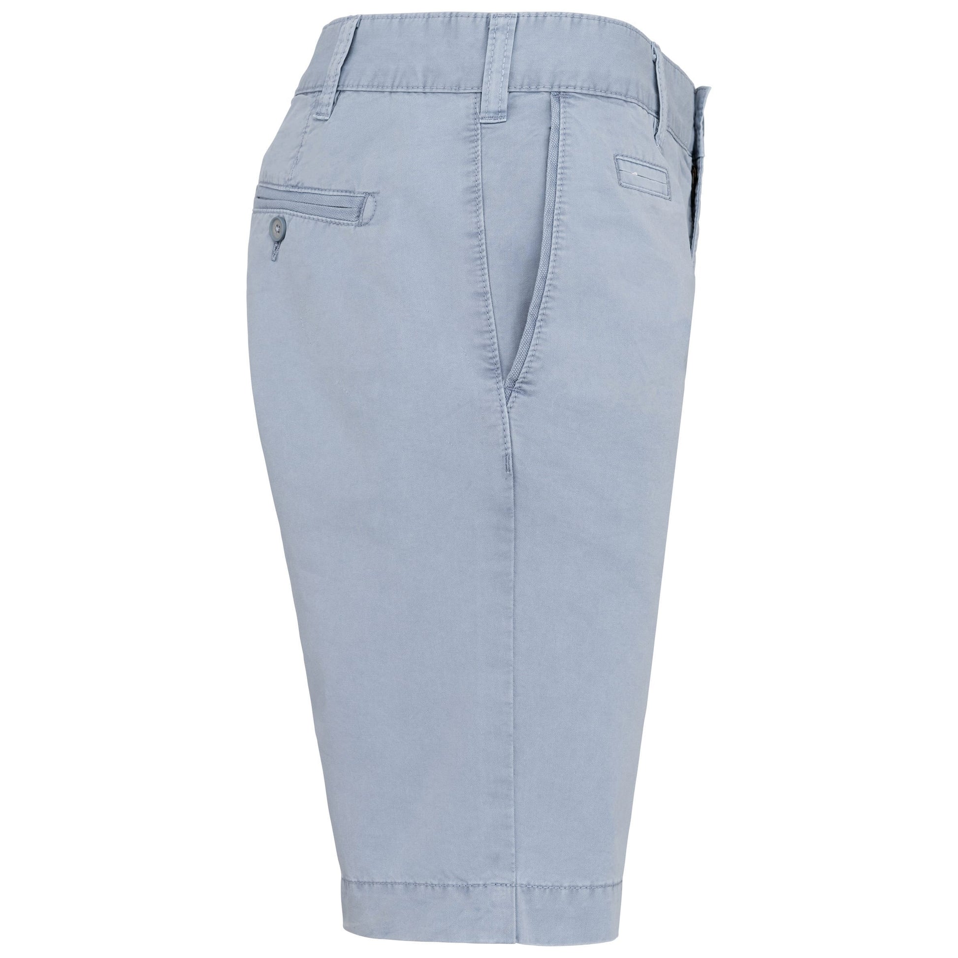 Herenbermuda met verwassen look