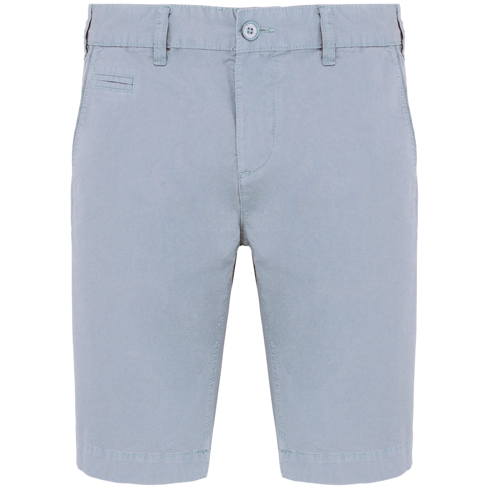 Herenbermuda met verwassen look