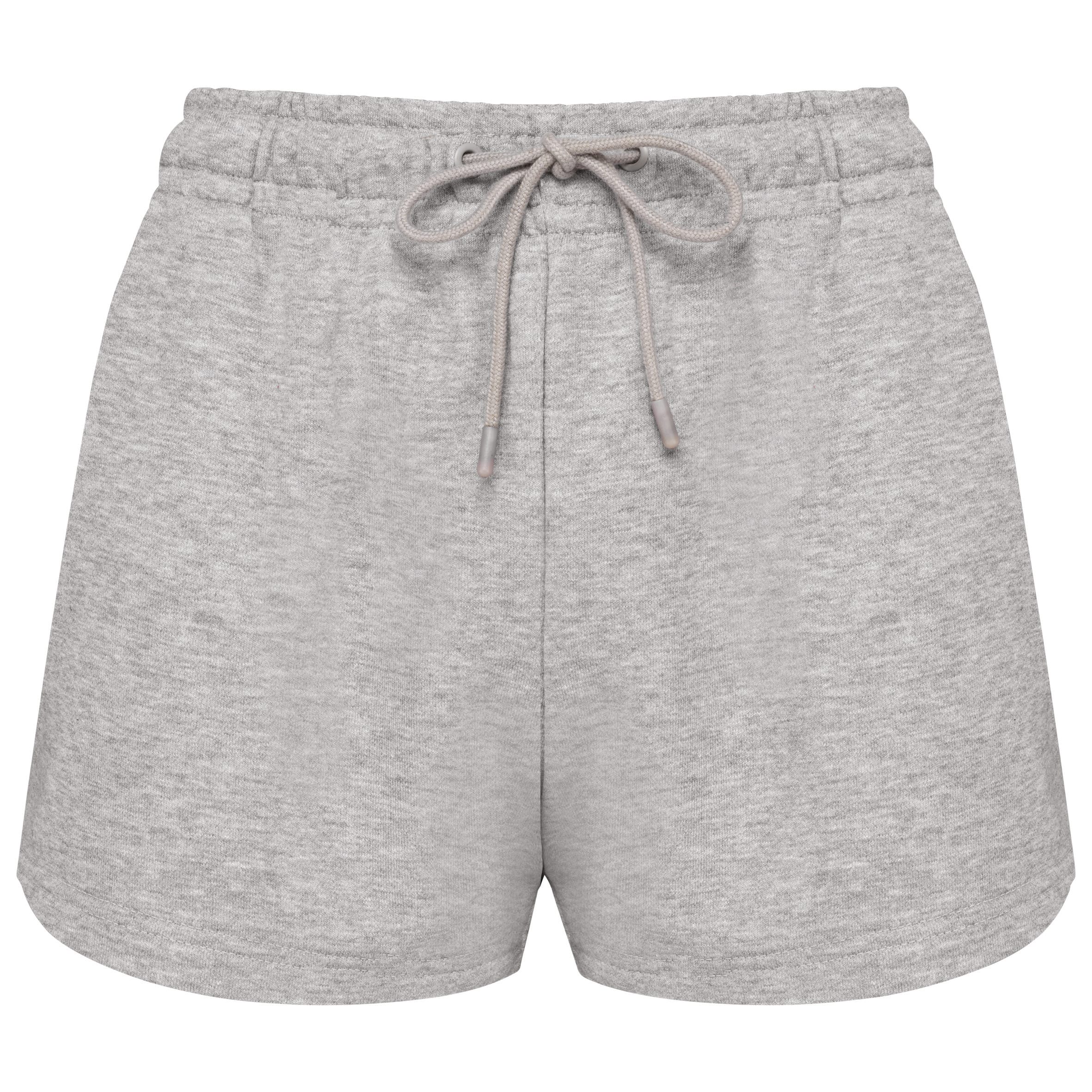 Duurzame damesshort van french terry