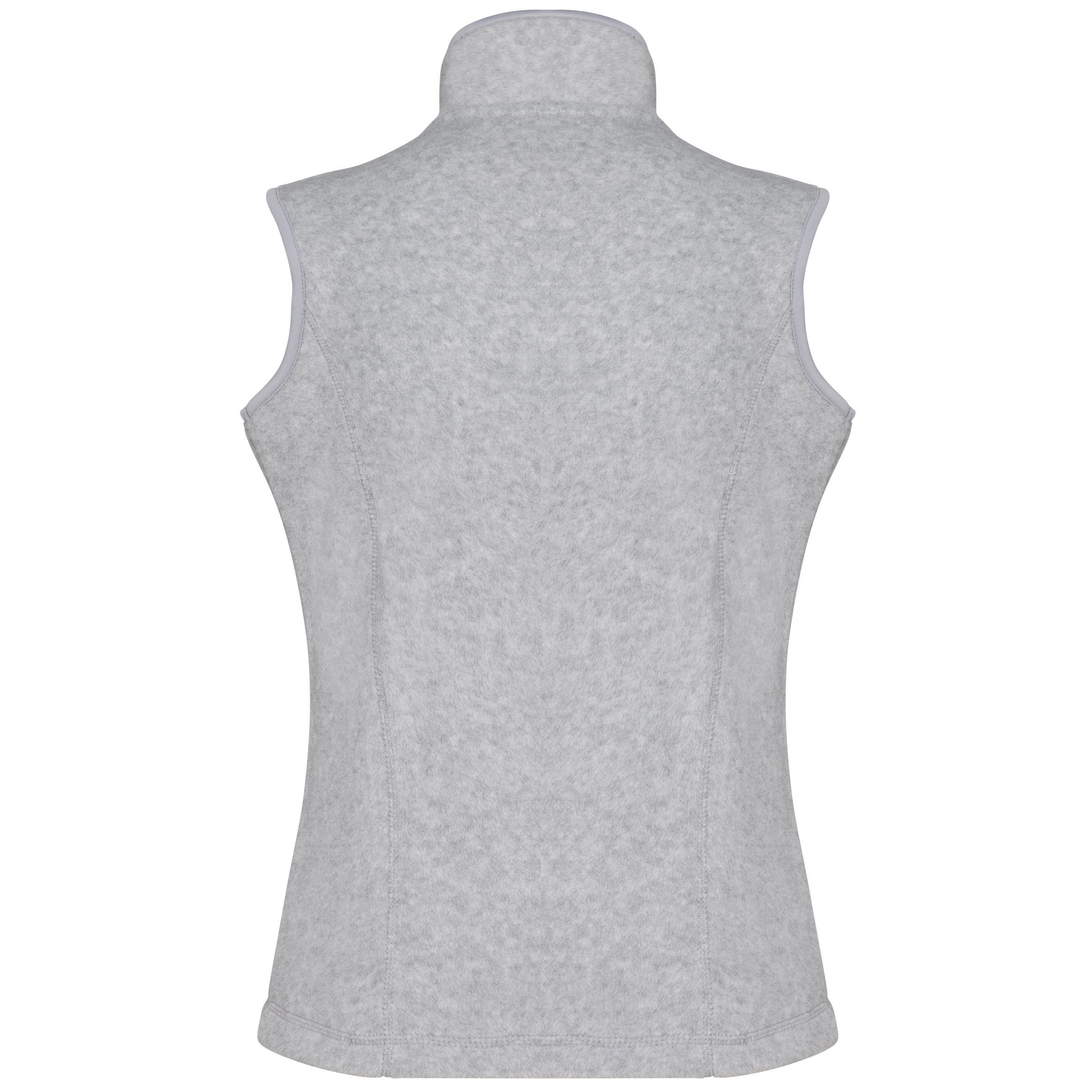 Bodywarmer van microfleece dames