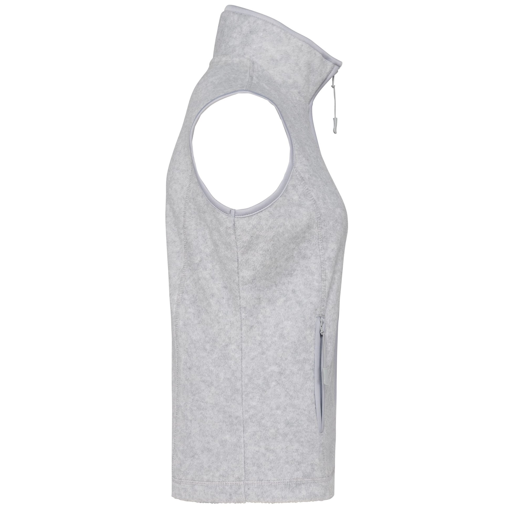 Bodywarmer van microfleece dames