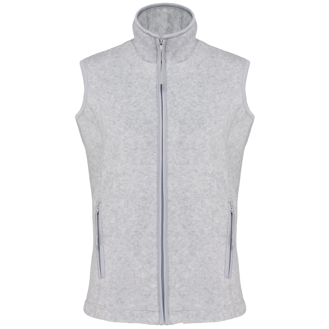 Bodywarmer van microfleece dames