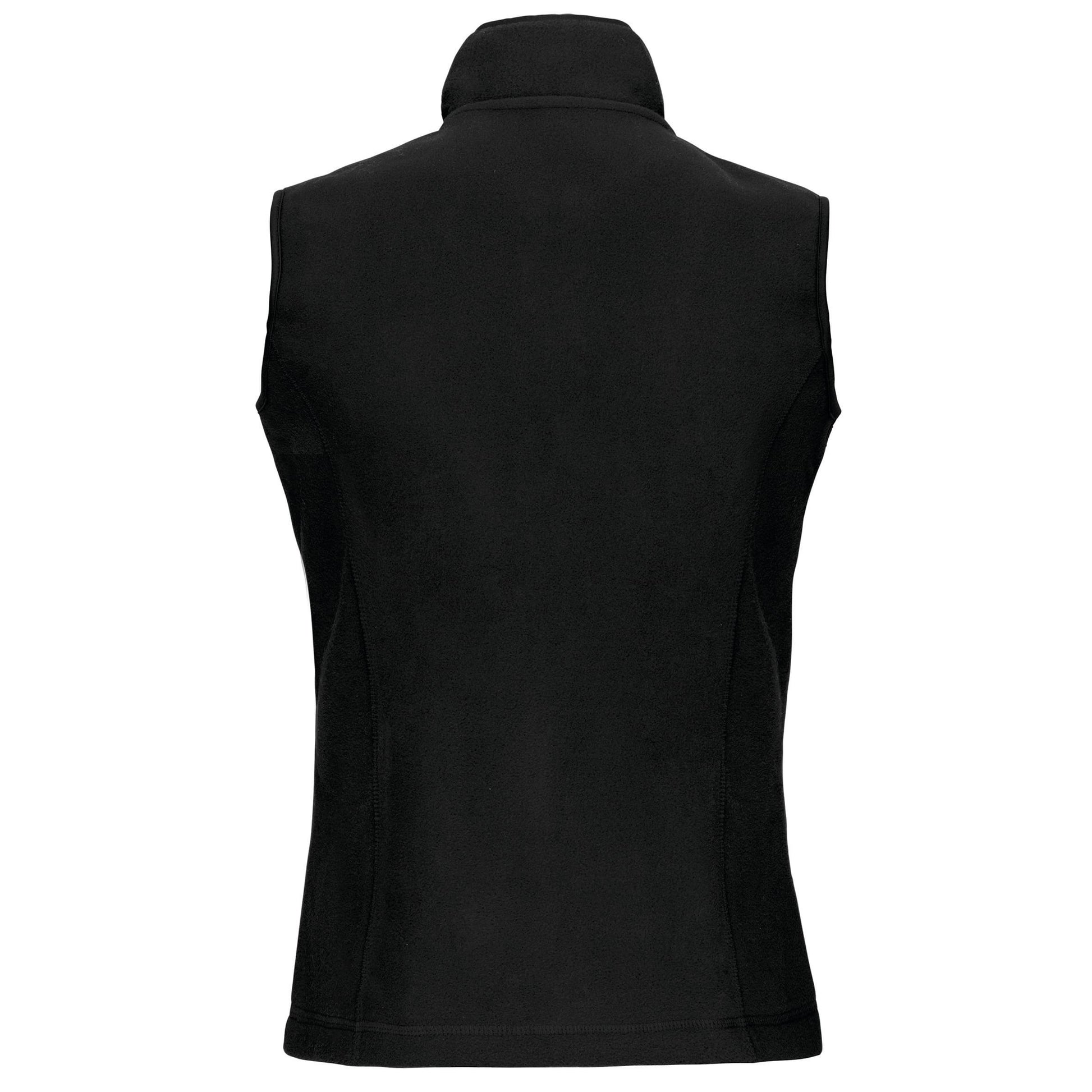 Bodywarmer van microfleece dames