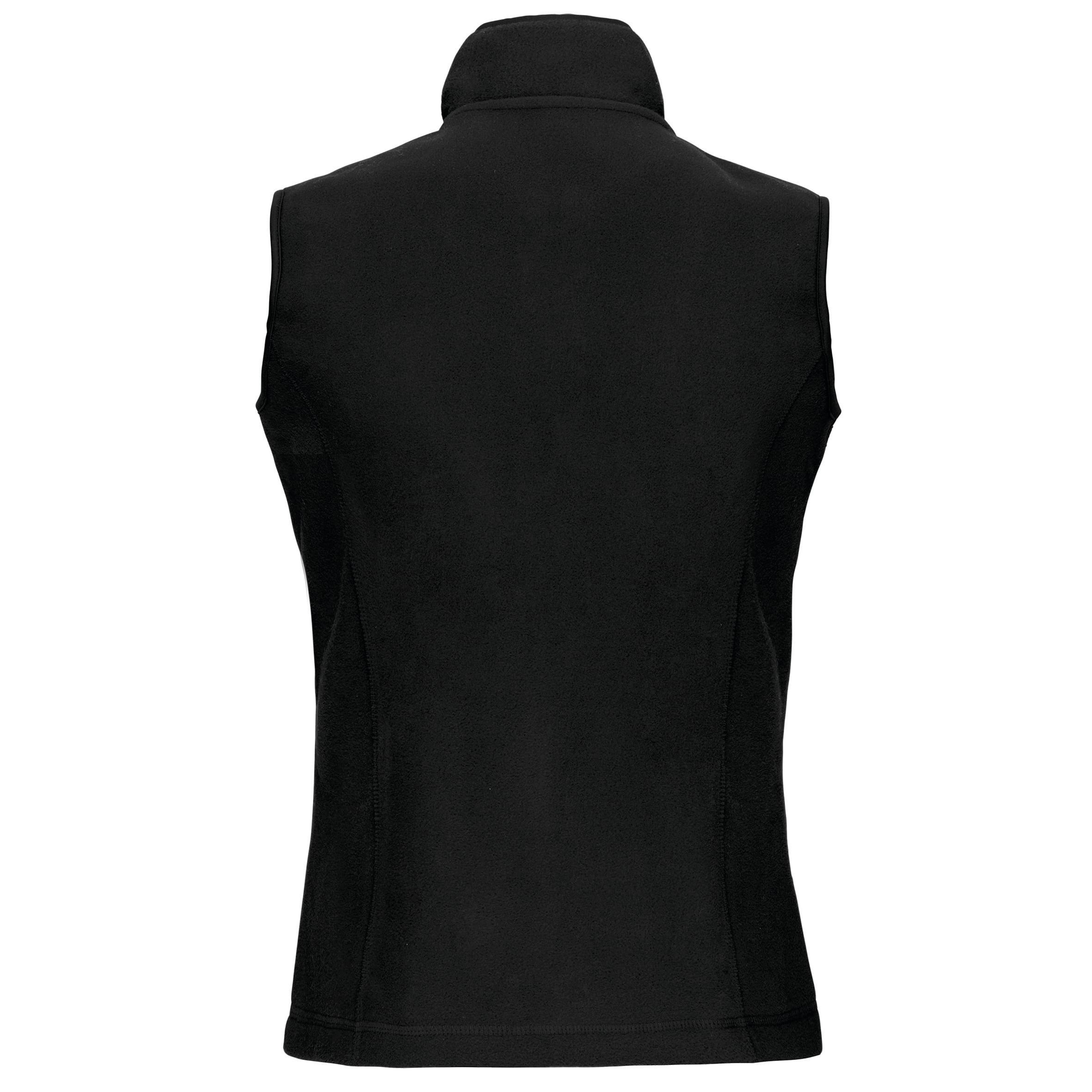 Bodywarmer van microfleece dames