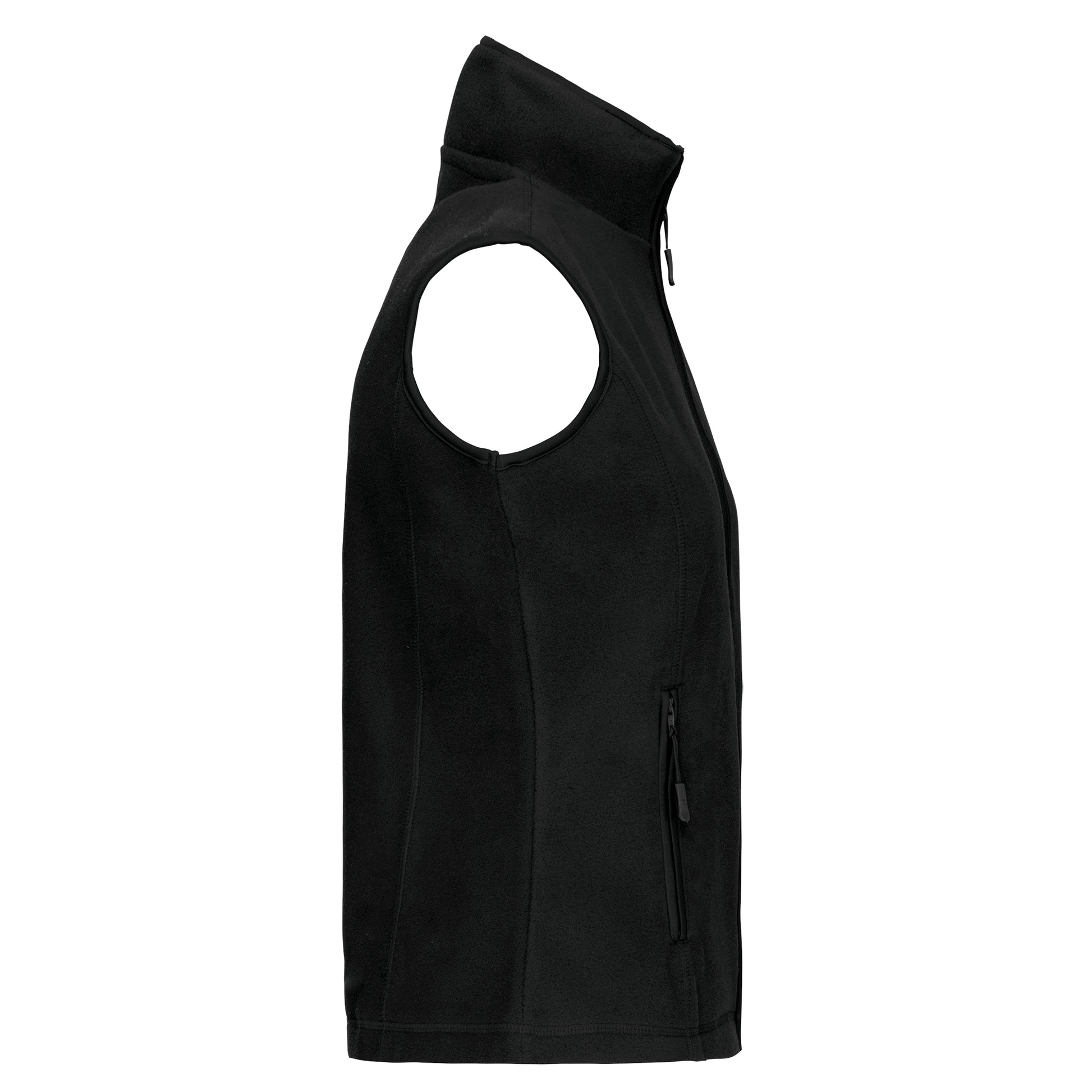 Bodywarmer van microfleece dames