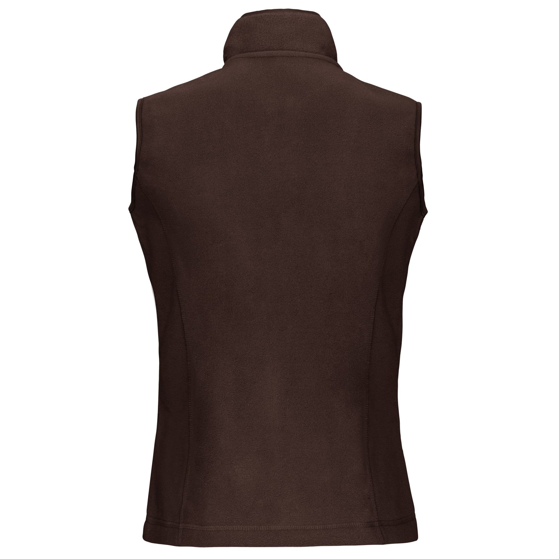 Bodywarmer van microfleece dames