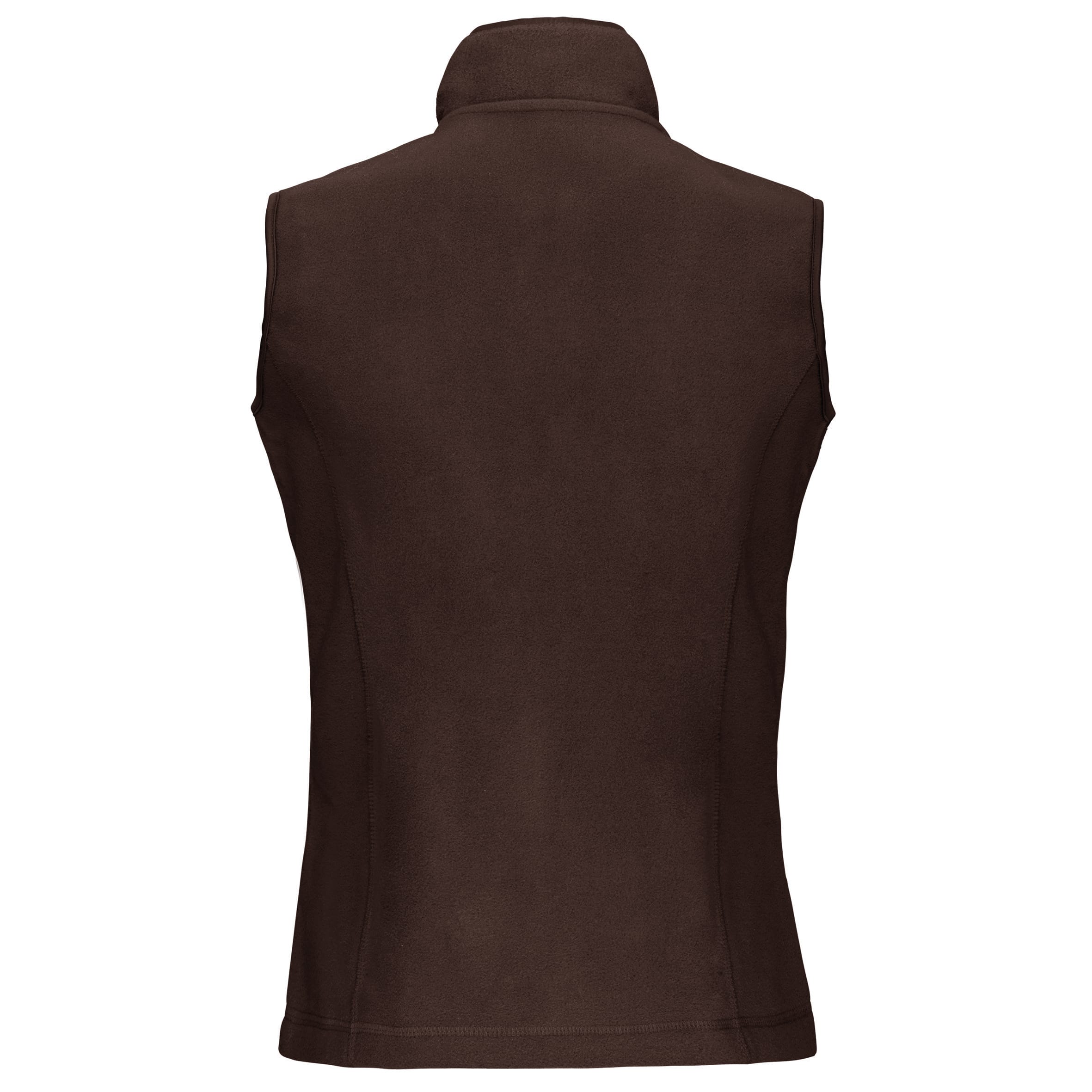 Bodywarmer van microfleece dames