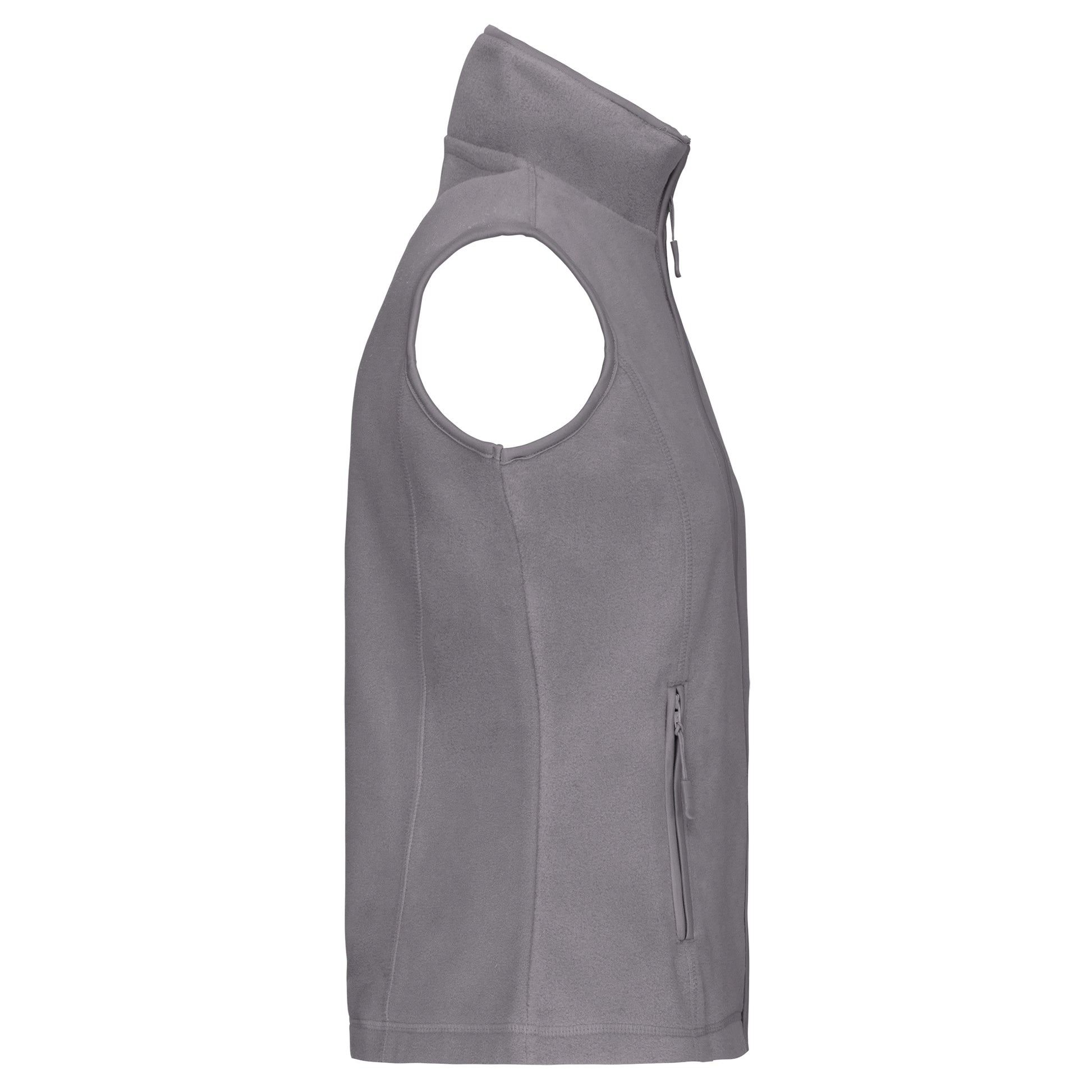 Bodywarmer van microfleece dames