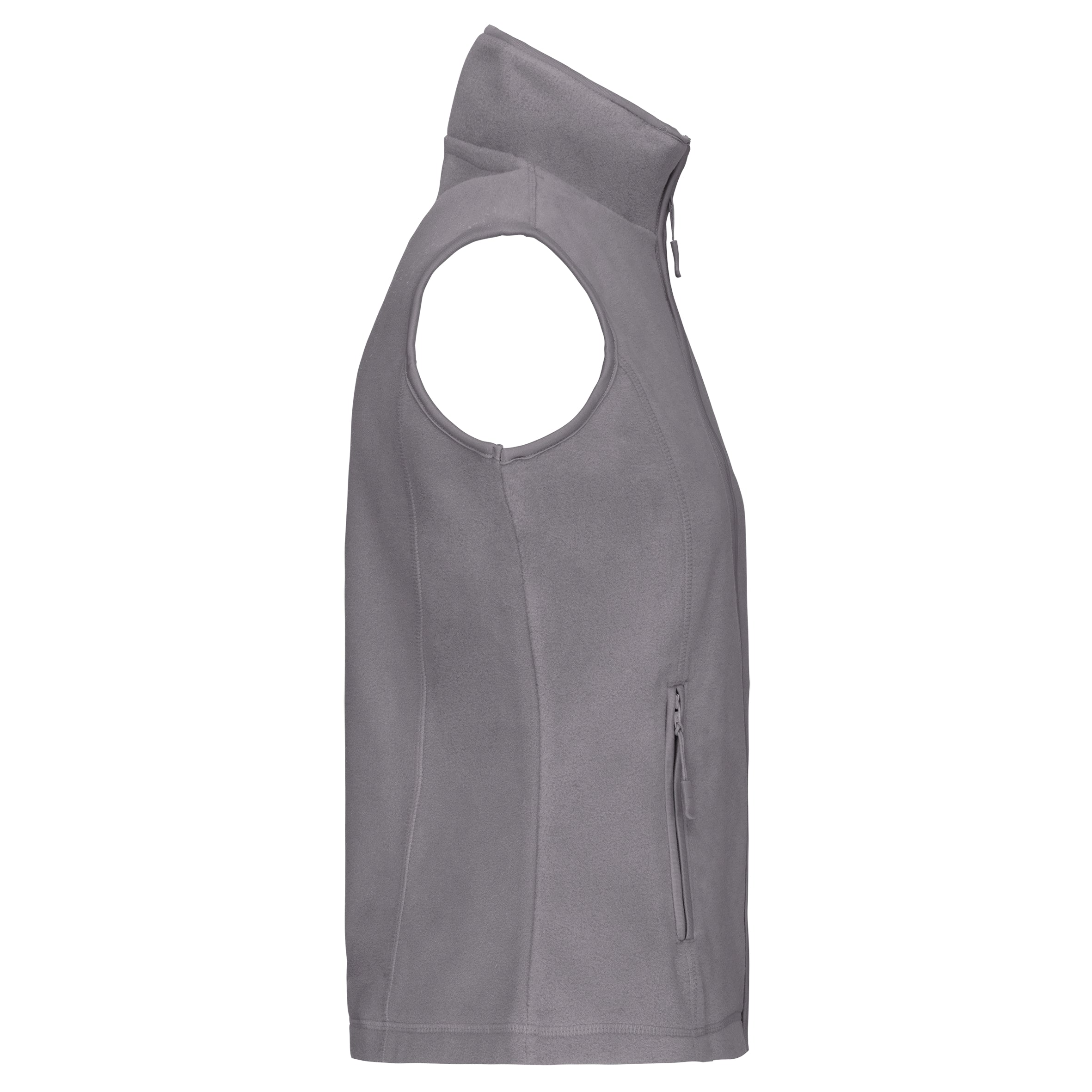 Bodywarmer van microfleece dames