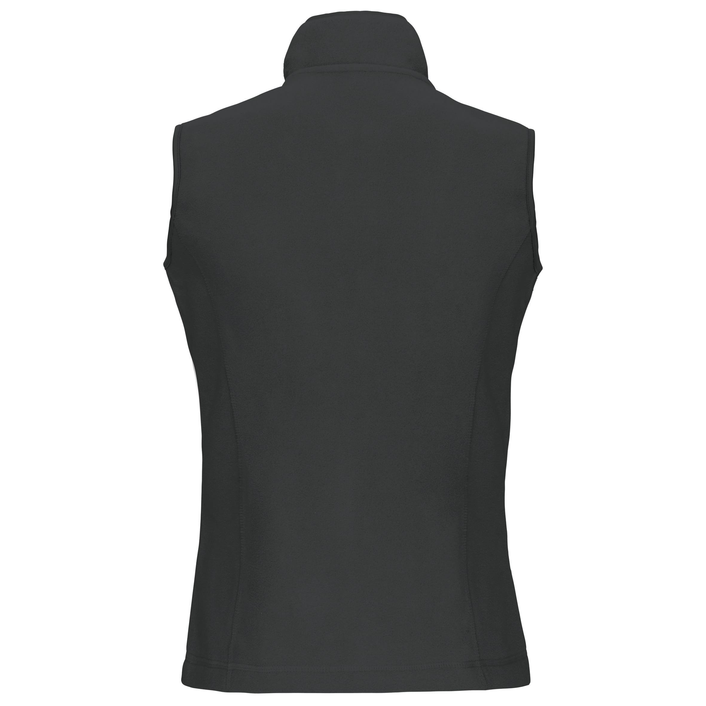 Bodywarmer van microfleece dames